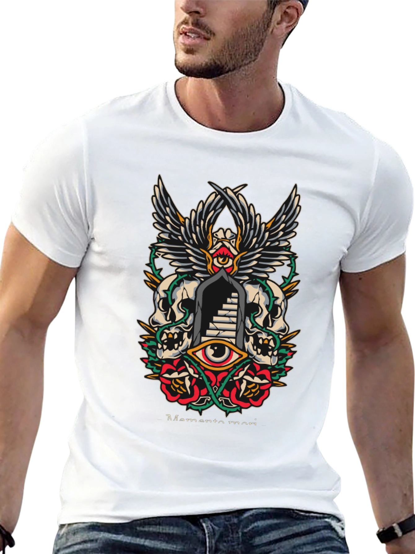 Memento Mori Graphic Tee - Death & Eternity