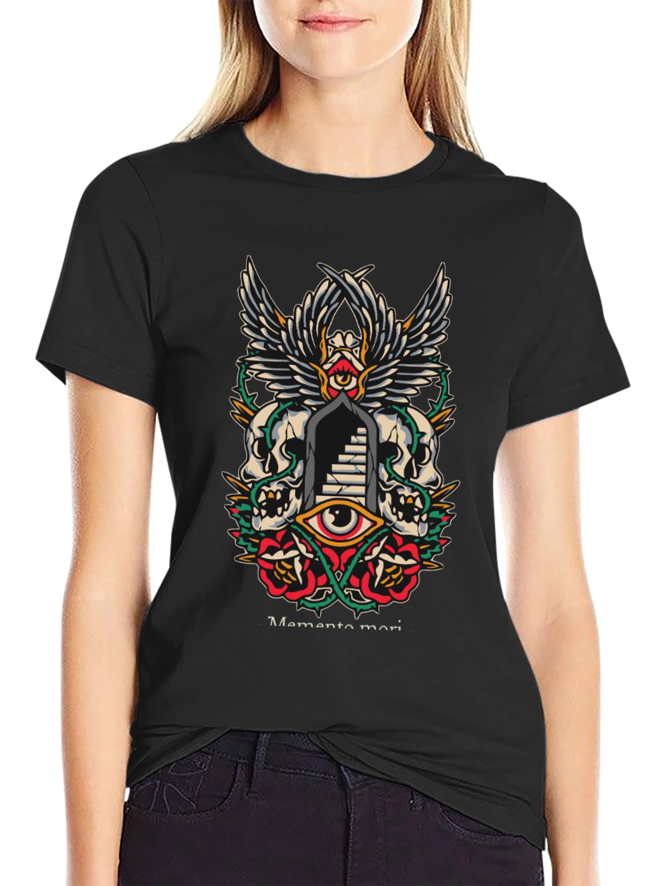 Memento Mori Graphic Tee - Death & Eternity