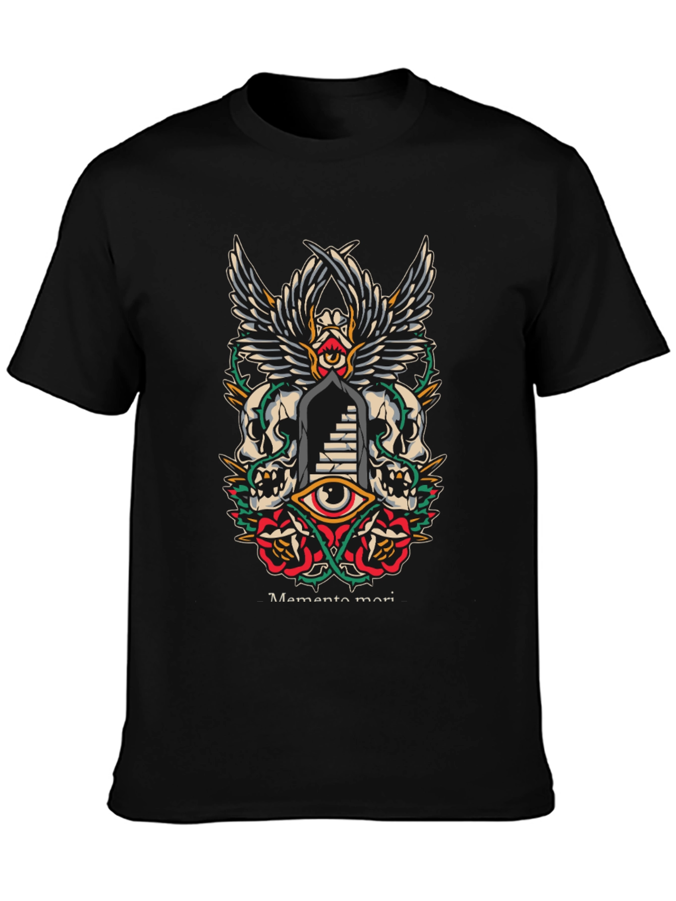 Memento Mori Graphic Tee - Death & Eternity