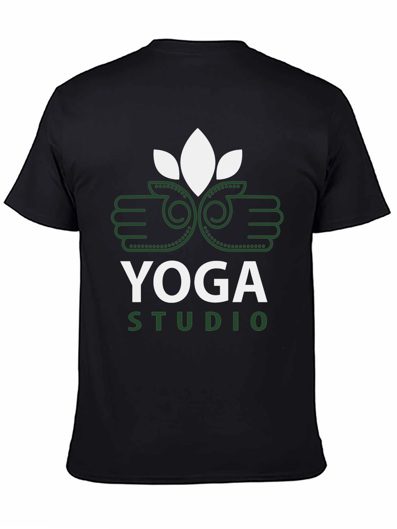 Yoga Studio Graphic Tee - Black