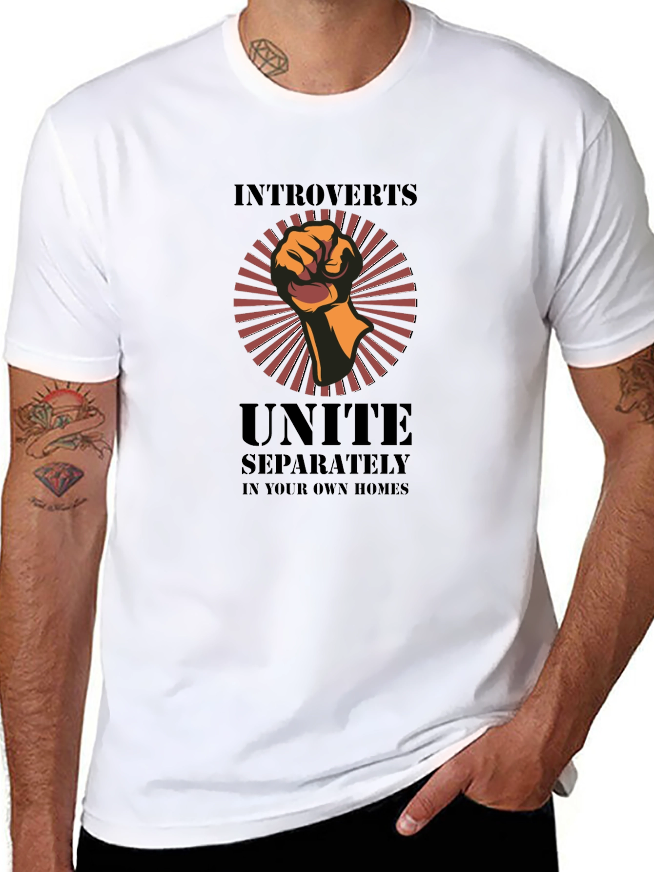 Introverts Unite T-Shirt - Separately!