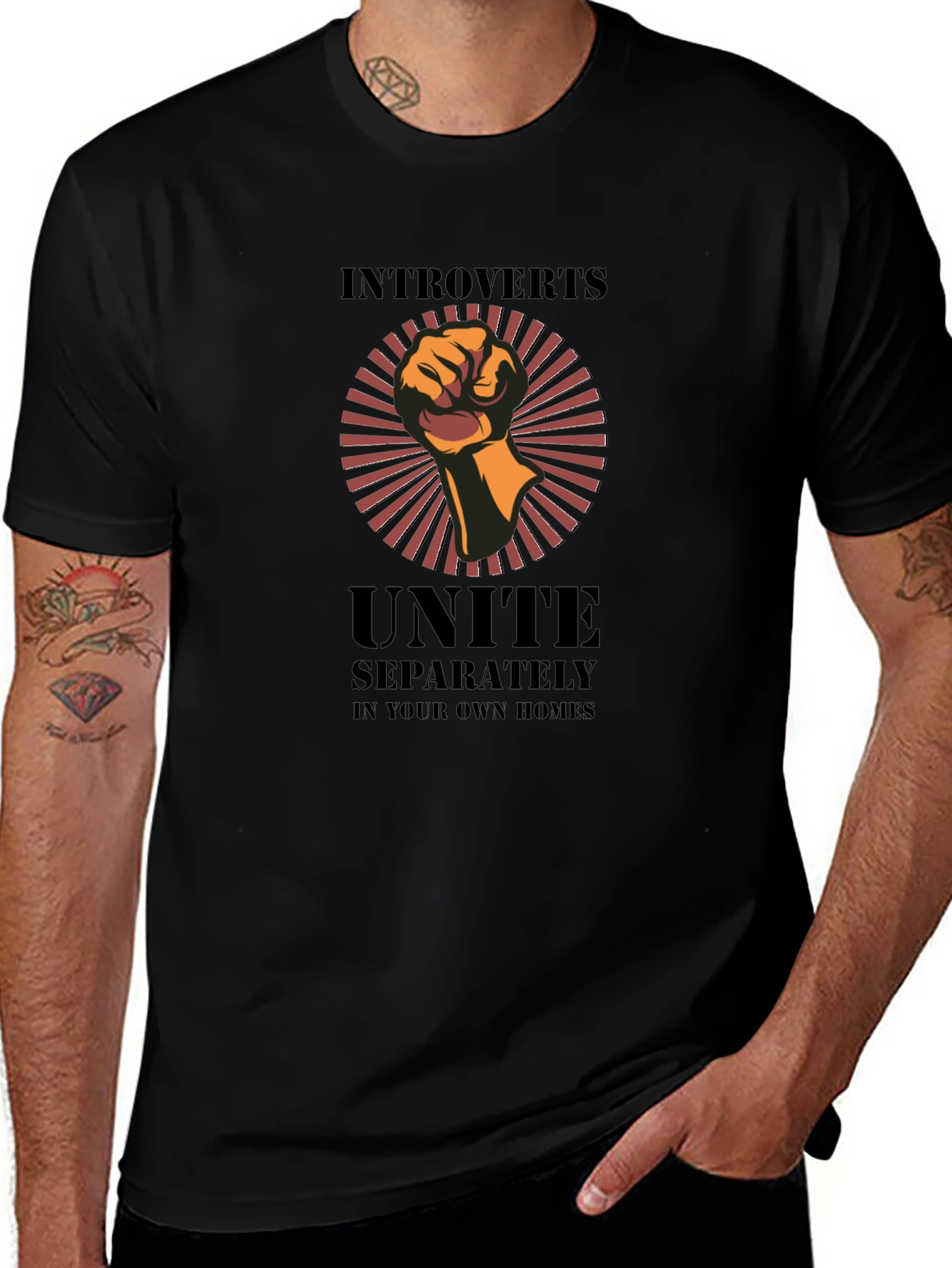 Introverts Unite T-Shirt - Separately!