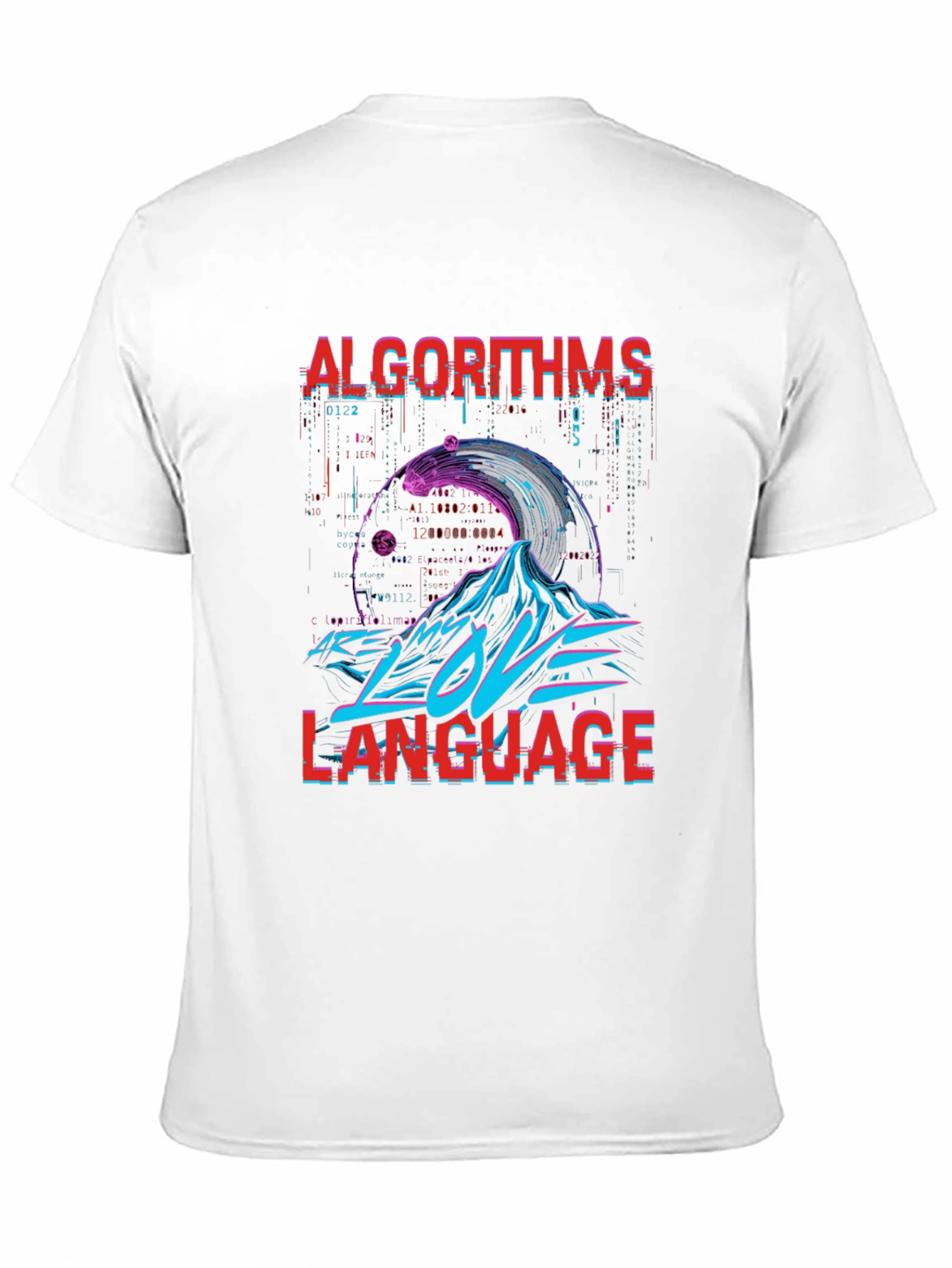 Algorithms Love Language Graphic T-Shirt