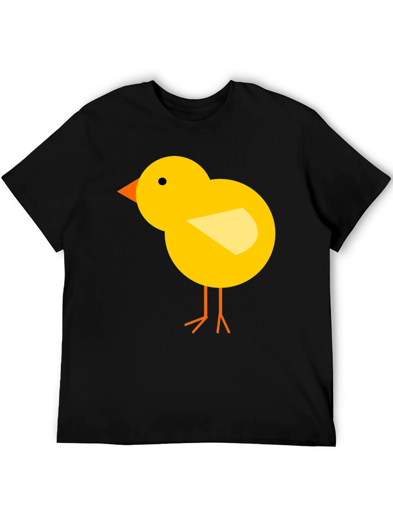 Chick Graphic Tee - Black Cotton T-Shirt