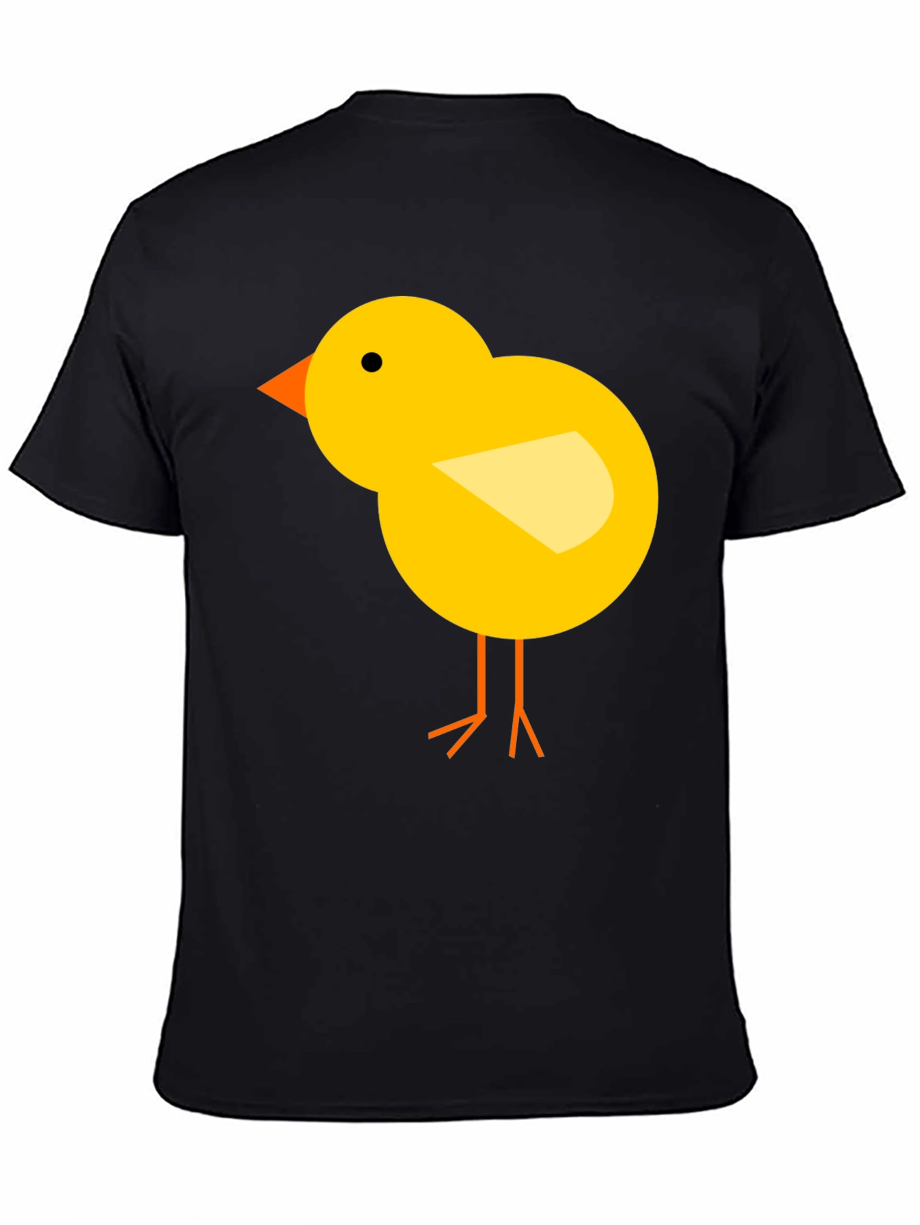 Chick Graphic Tee - Black Cotton T-Shirt
