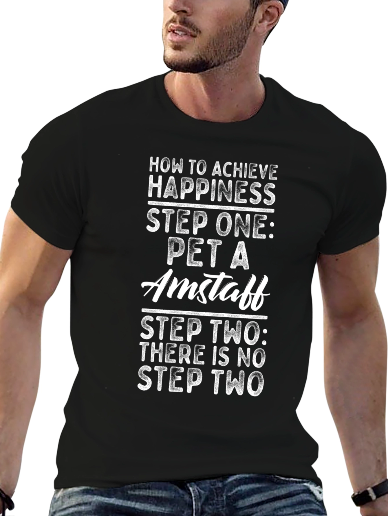 Funny Amstaff Pet Lover T-Shirt
