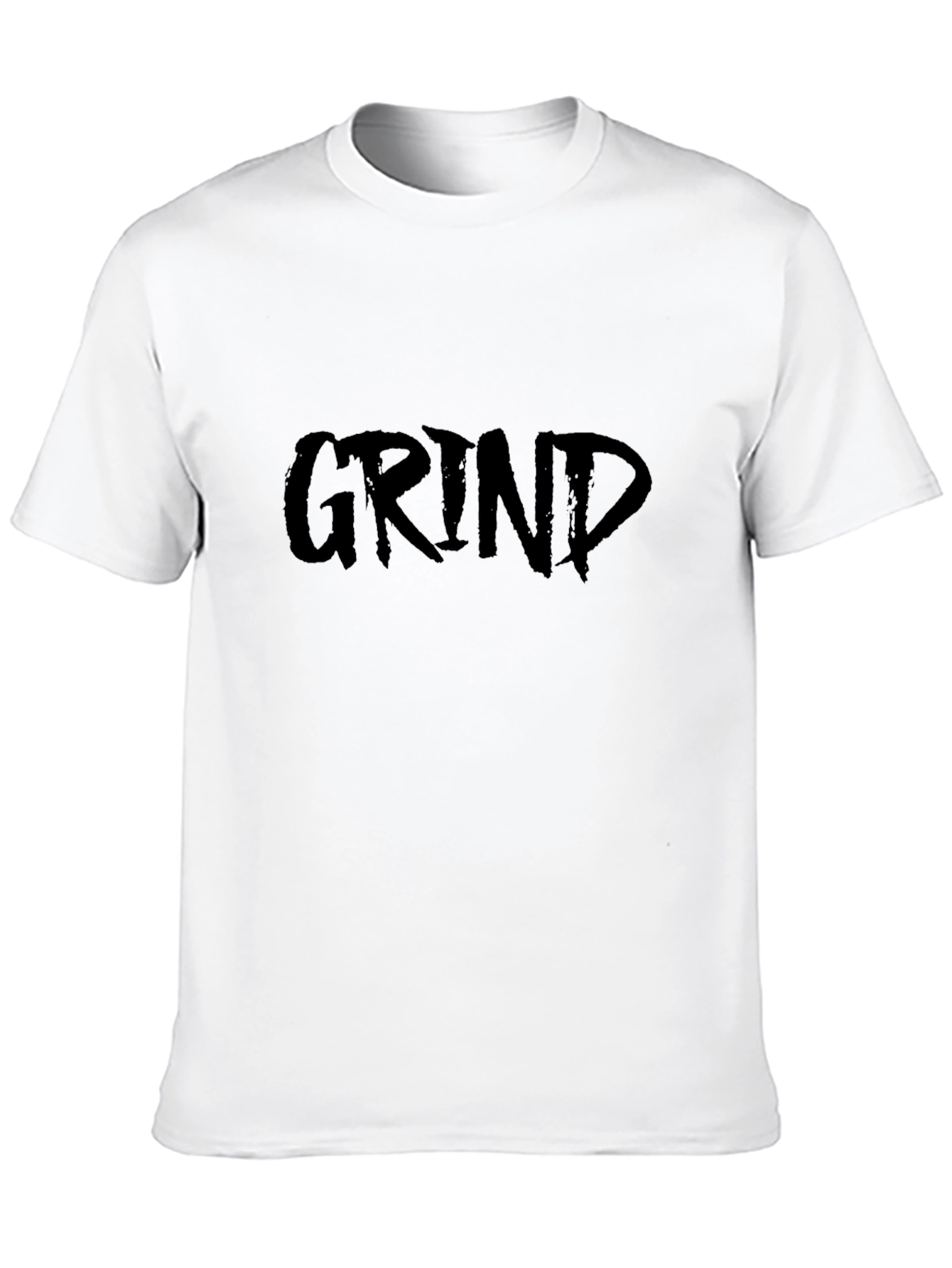 Mens Black Grind Graphic T-Shirt