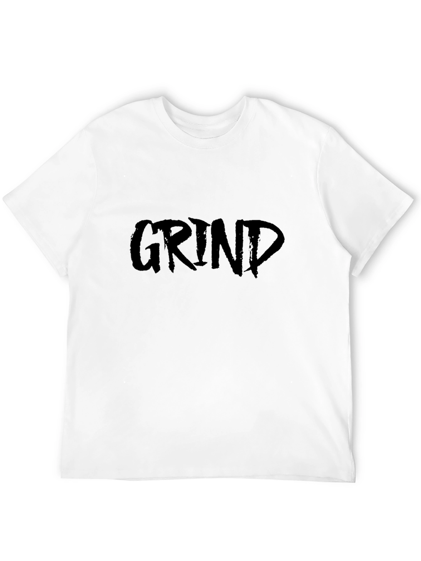 Mens Black Grind Graphic T-Shirt