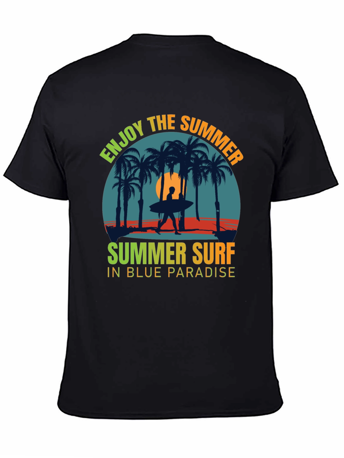 Enjoy the Summer Surf Graphic Tee
