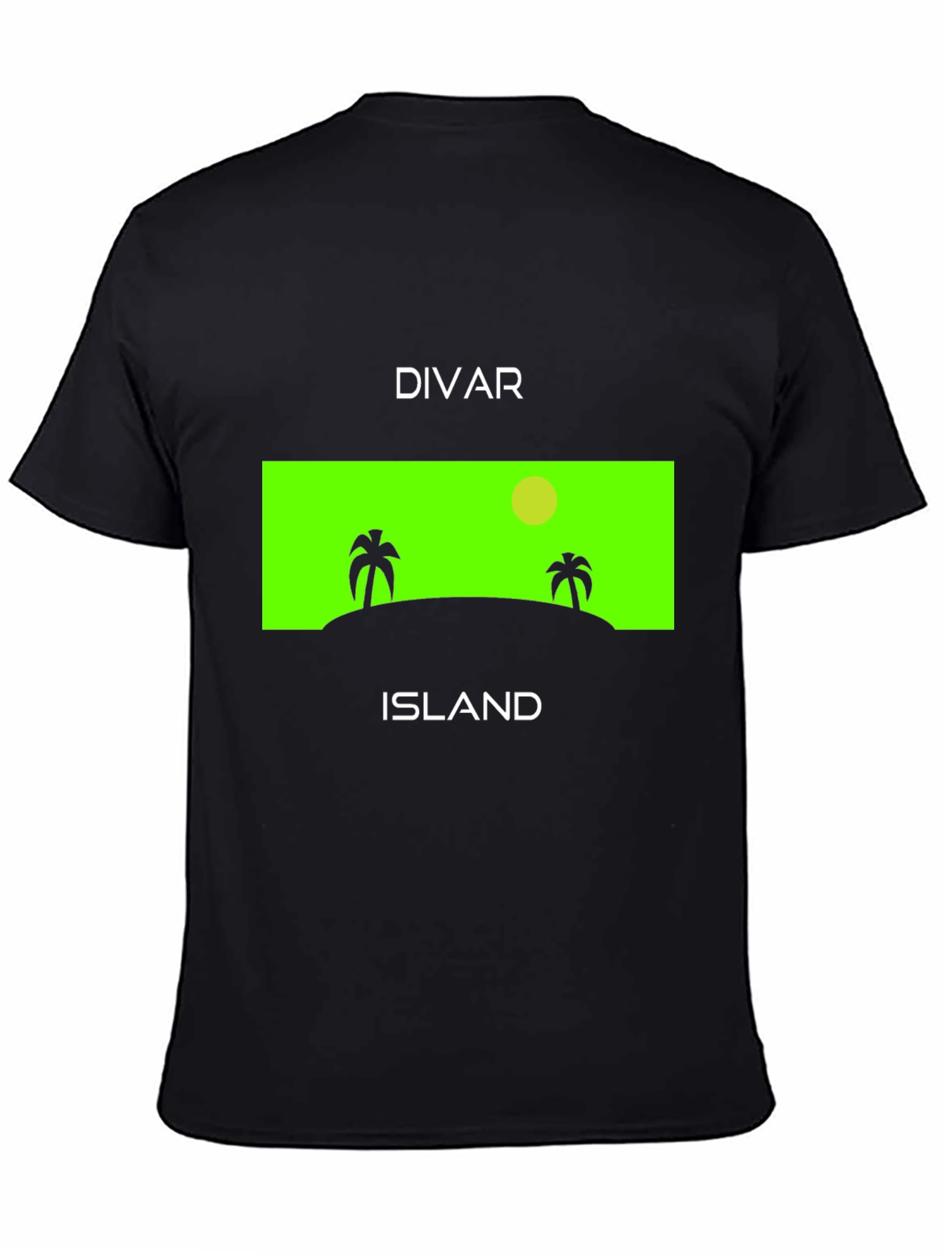 Divar Island Graphic T-Shirt - Tropical Vacation Tee