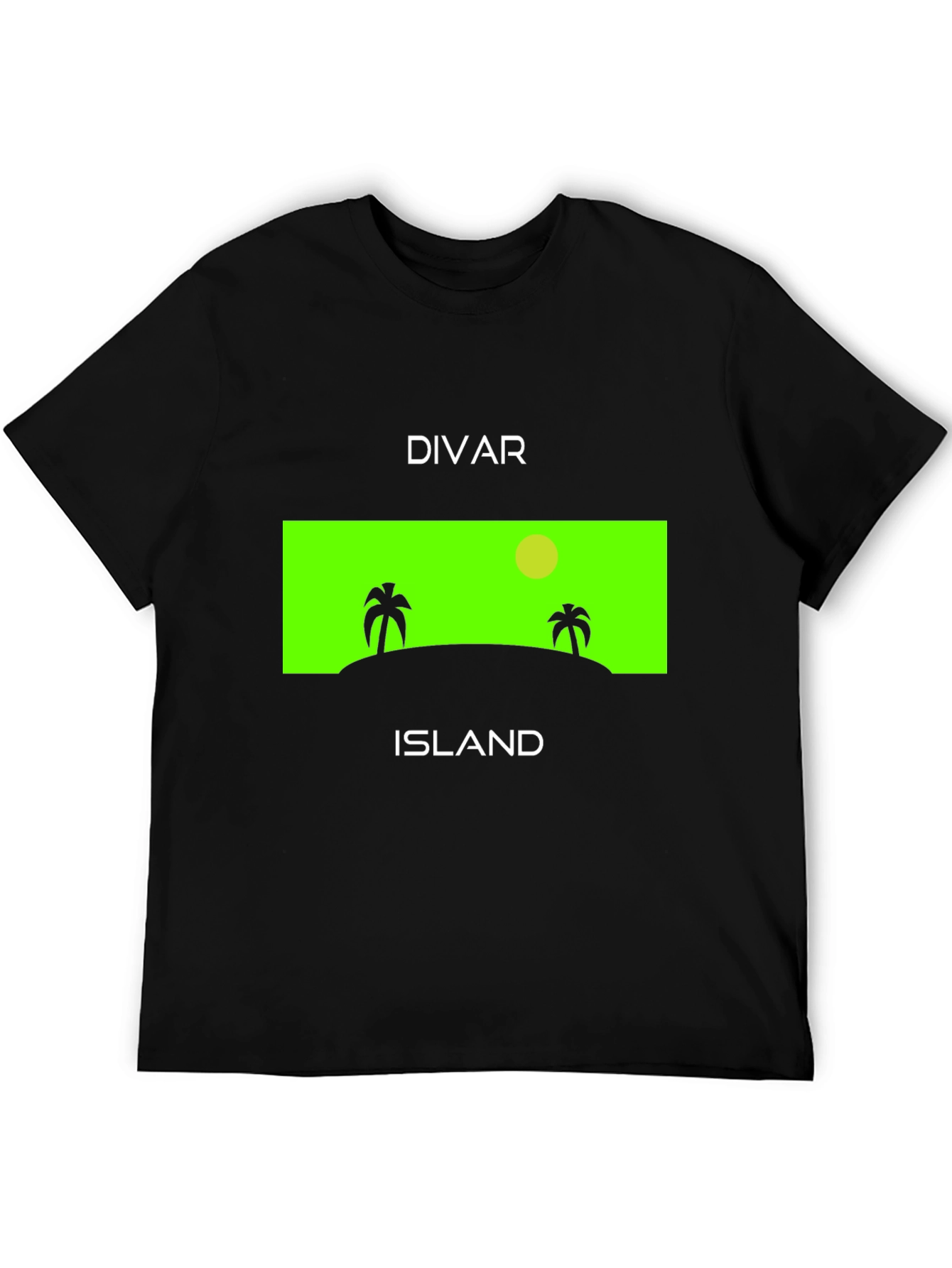 Divar Island Graphic T-Shirt - Tropical Vacation Tee