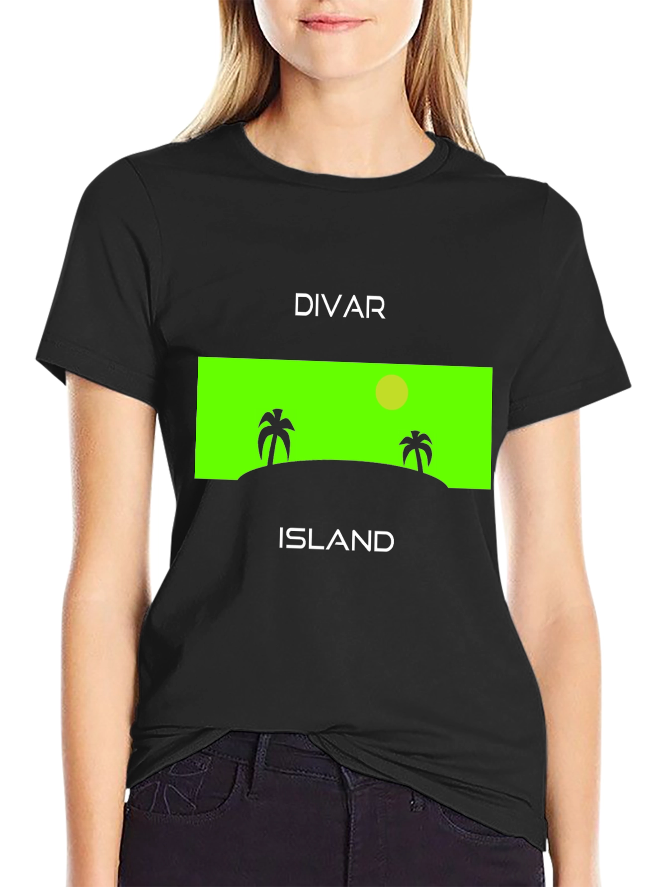 Divar Island Graphic T-Shirt - Tropical Vacation Tee