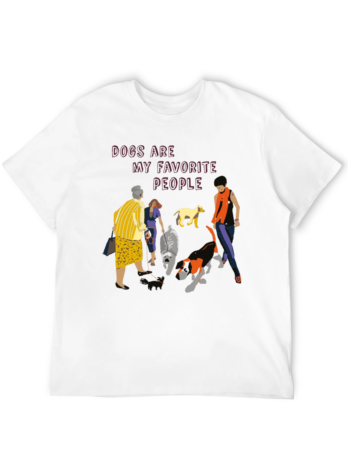 Dogs Are My Favorite People Graphic Tee