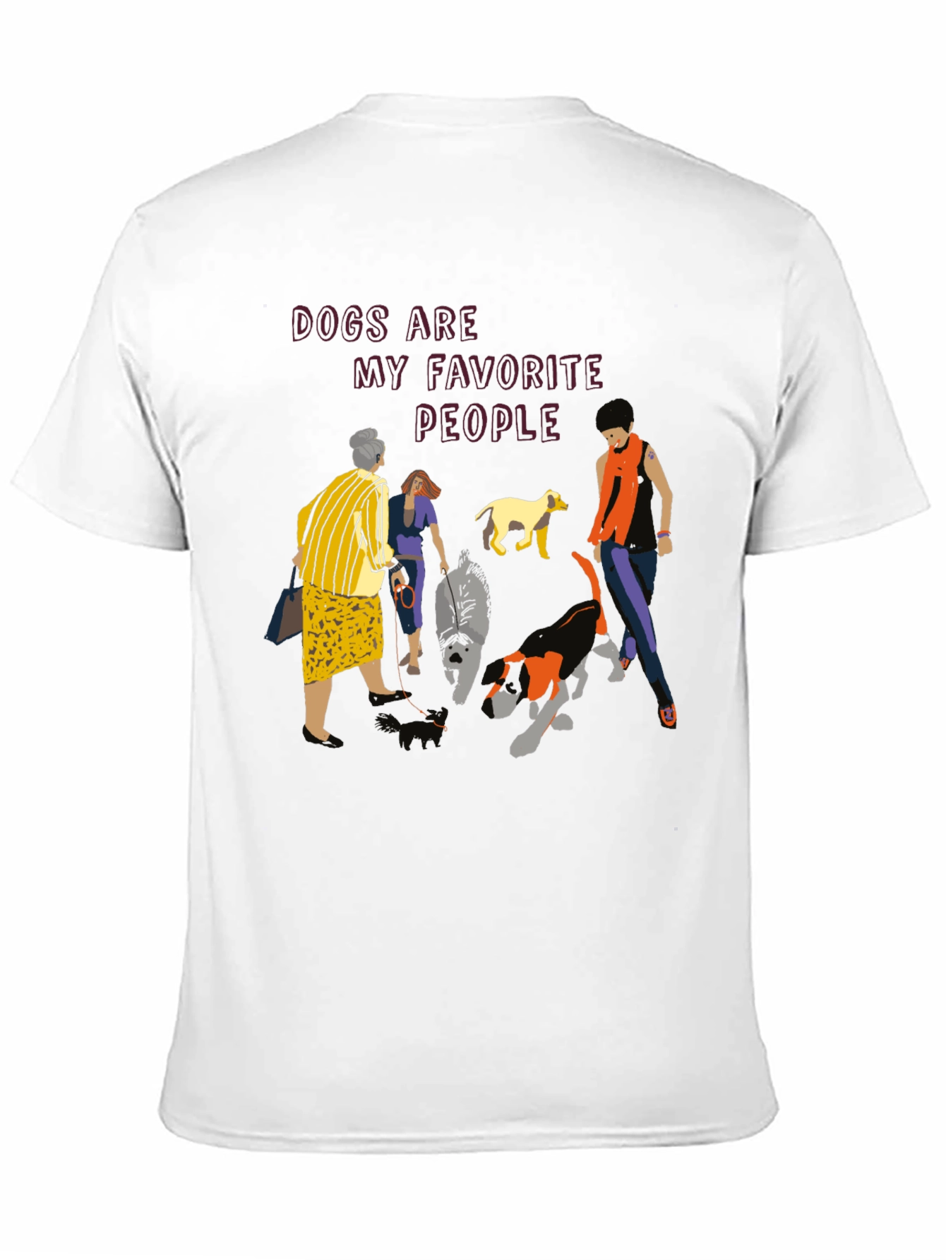Dogs Are My Favorite People Graphic Tee