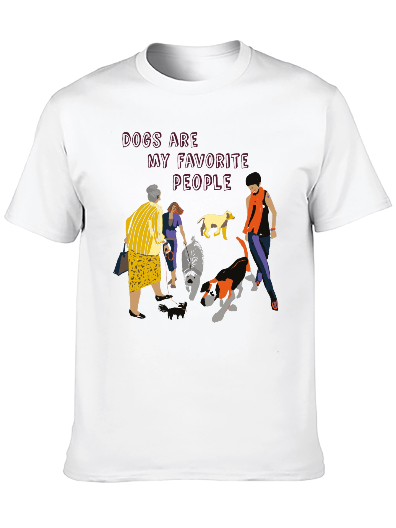 Dogs Are My Favorite People Graphic Tee