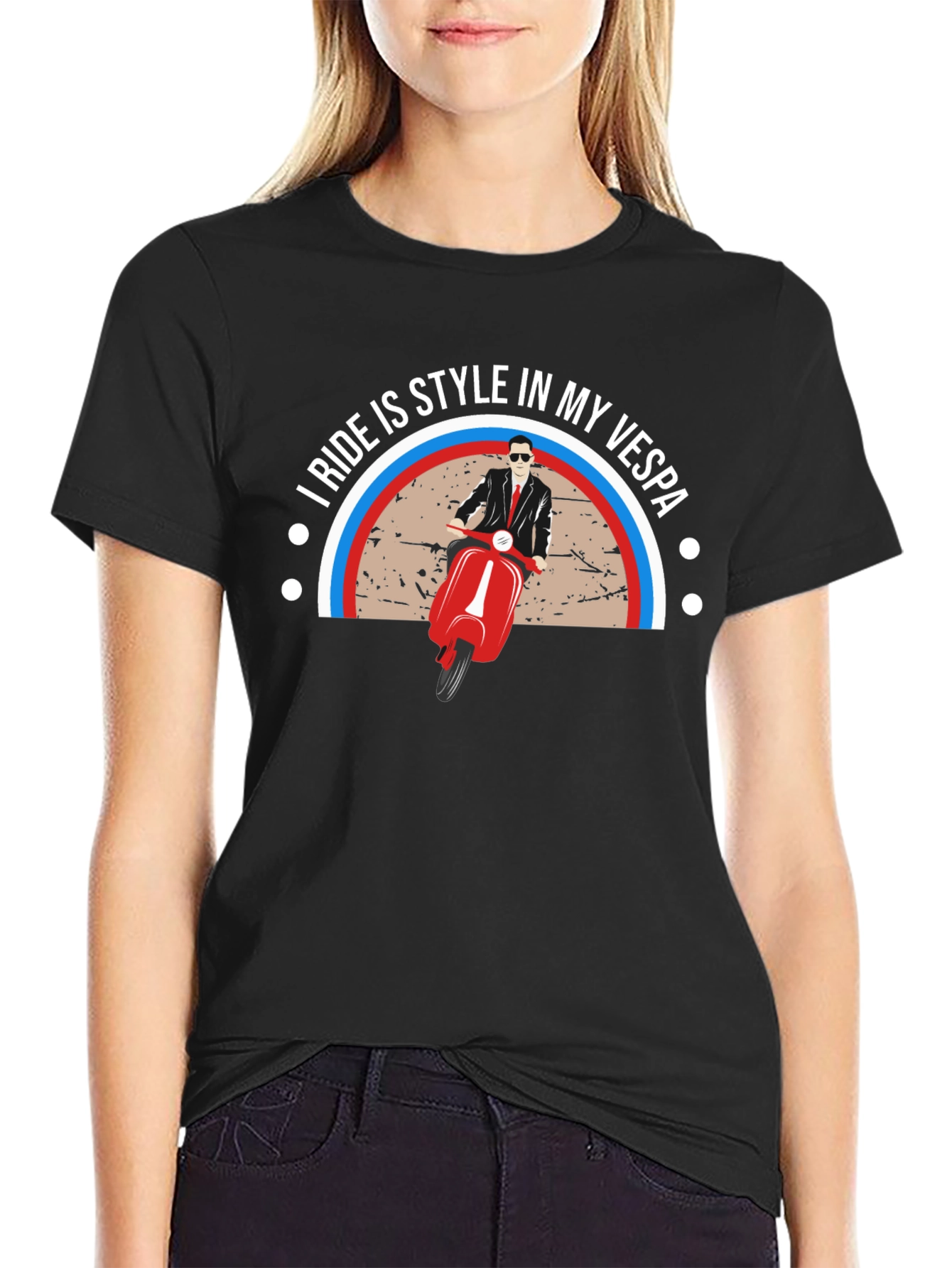 Vespa Style T-Shirt - Ride in Style!