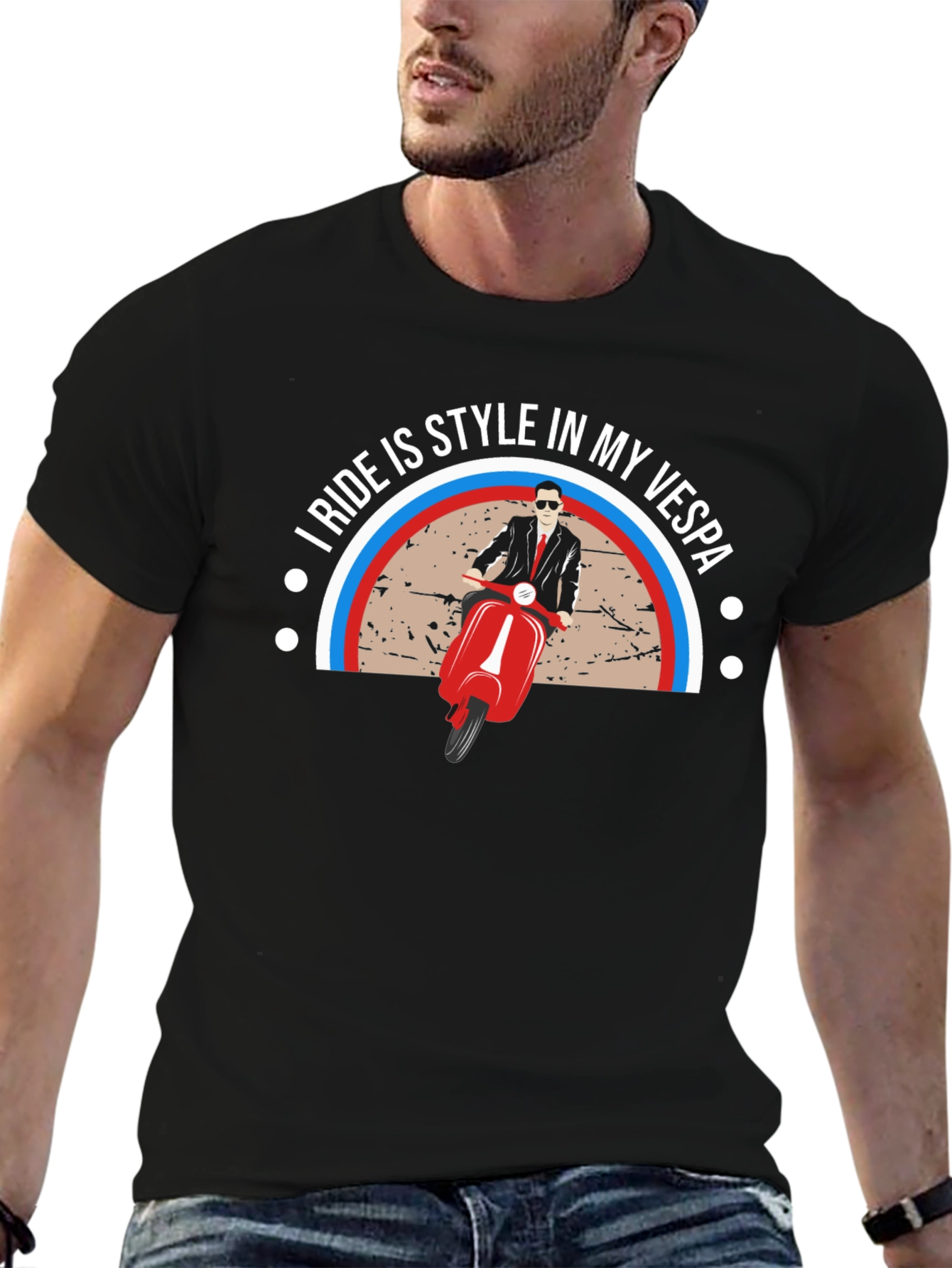 Vespa Style T-Shirt - Ride in Style!