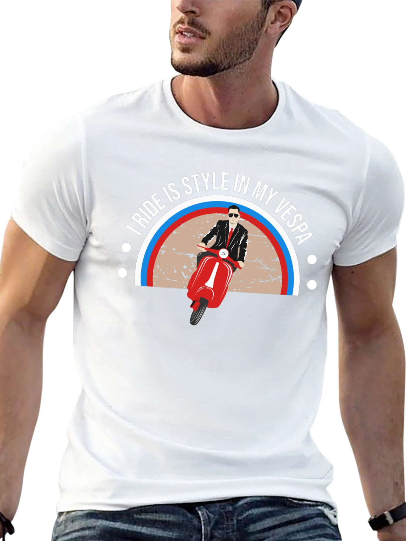 Vespa Style T-Shirt - Ride in Style!