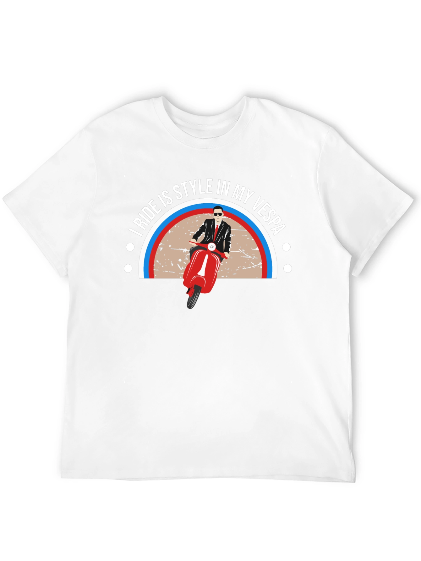 Vespa Style T-Shirt - Ride in Style!