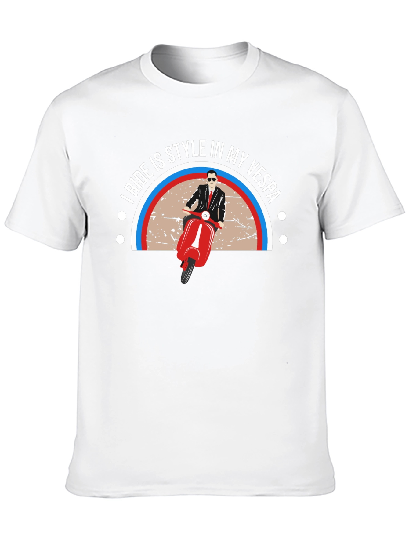 Vespa Style T-Shirt - Ride in Style!