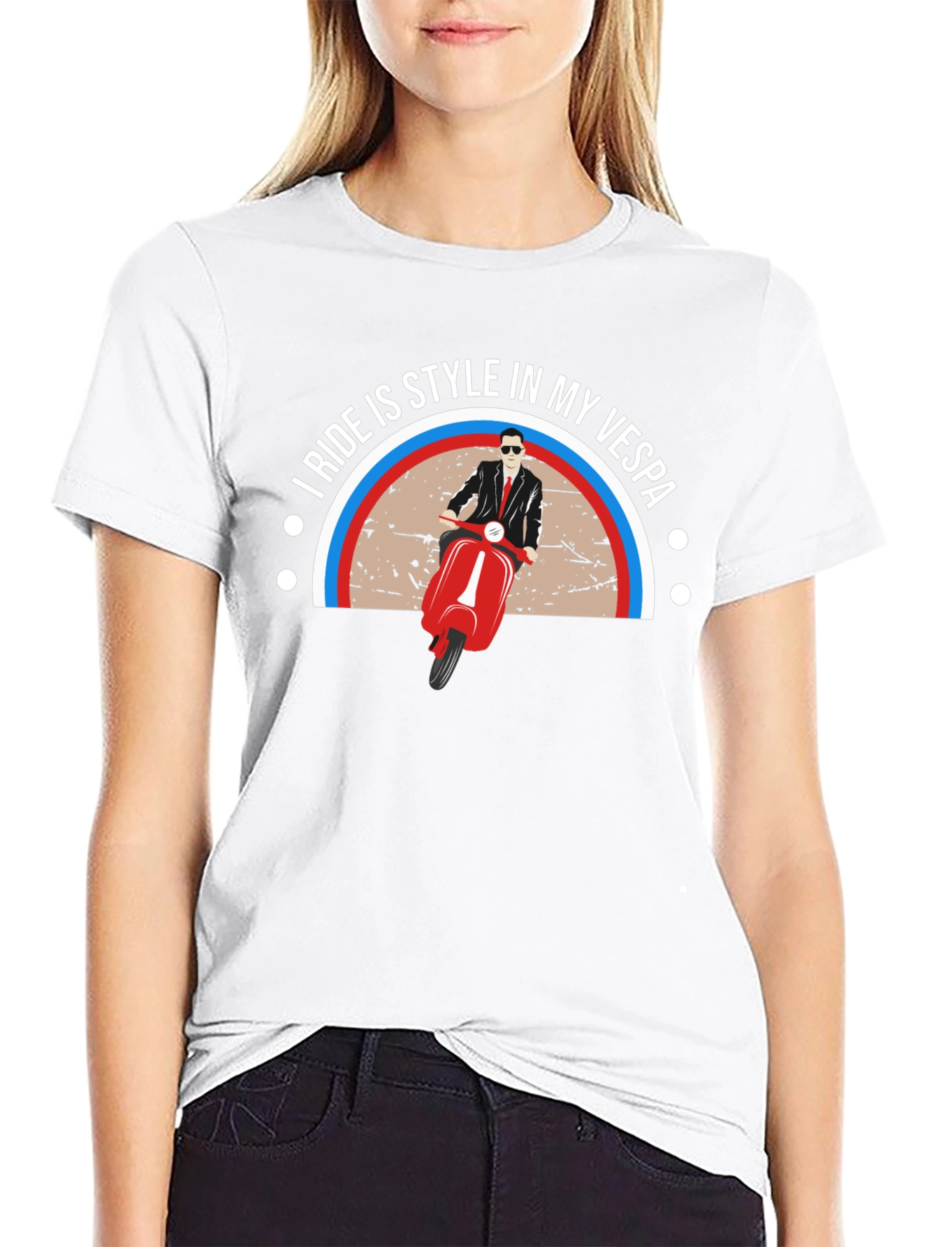Vespa Style T-Shirt - Ride in Style!