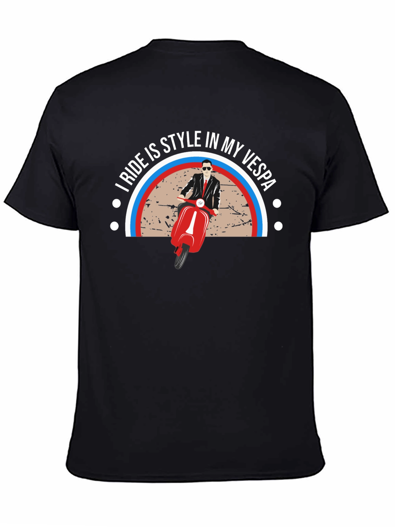 Vespa Style T-Shirt - Ride in Style!
