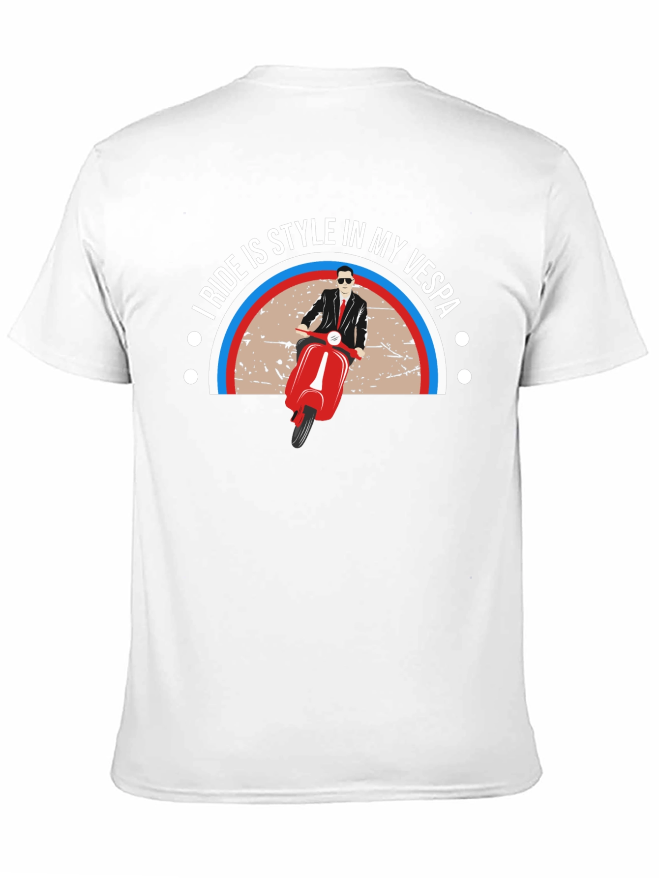 Vespa Style T-Shirt - Ride in Style!