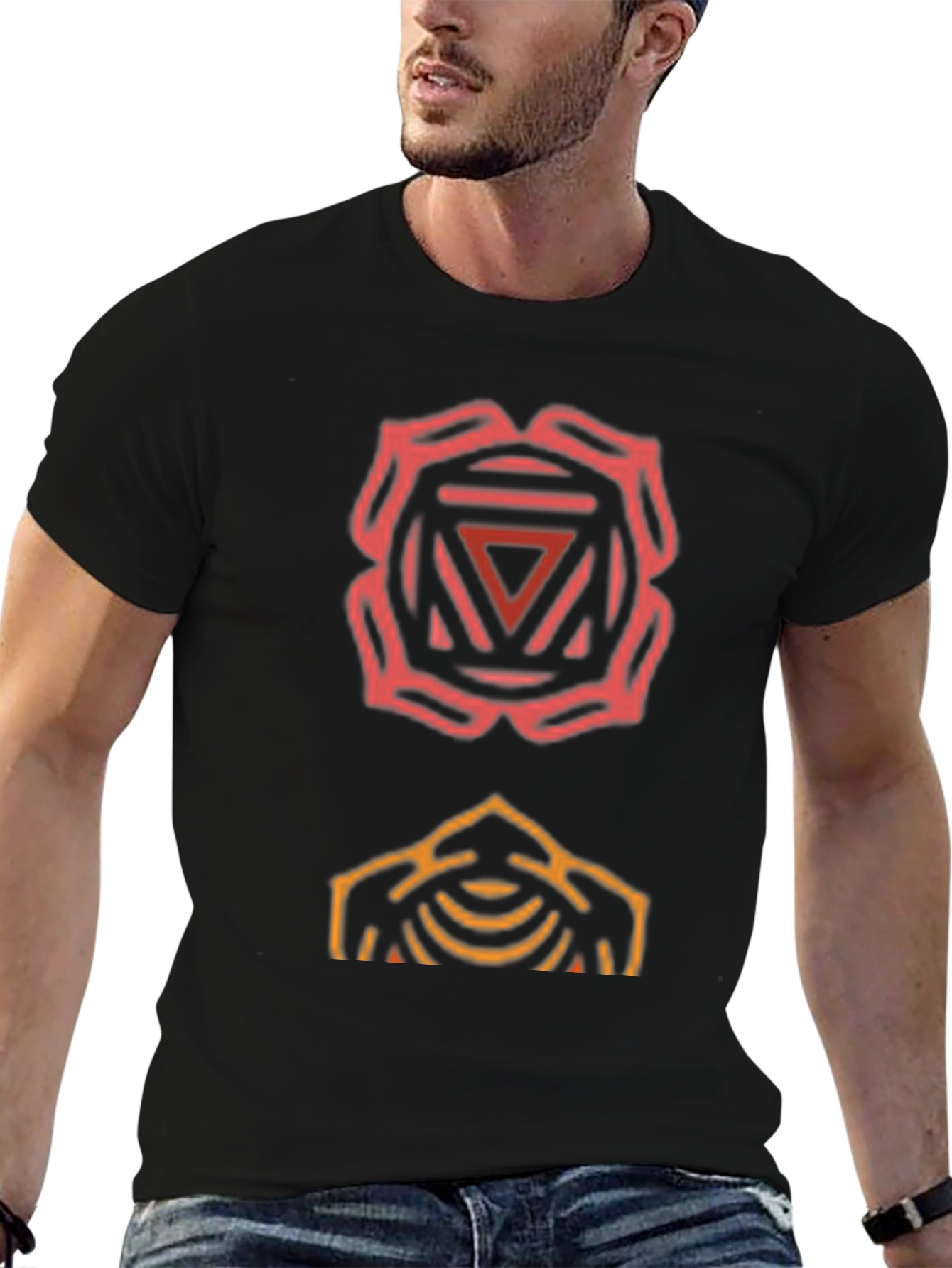 Chakra Symbol Graphic T-Shirt