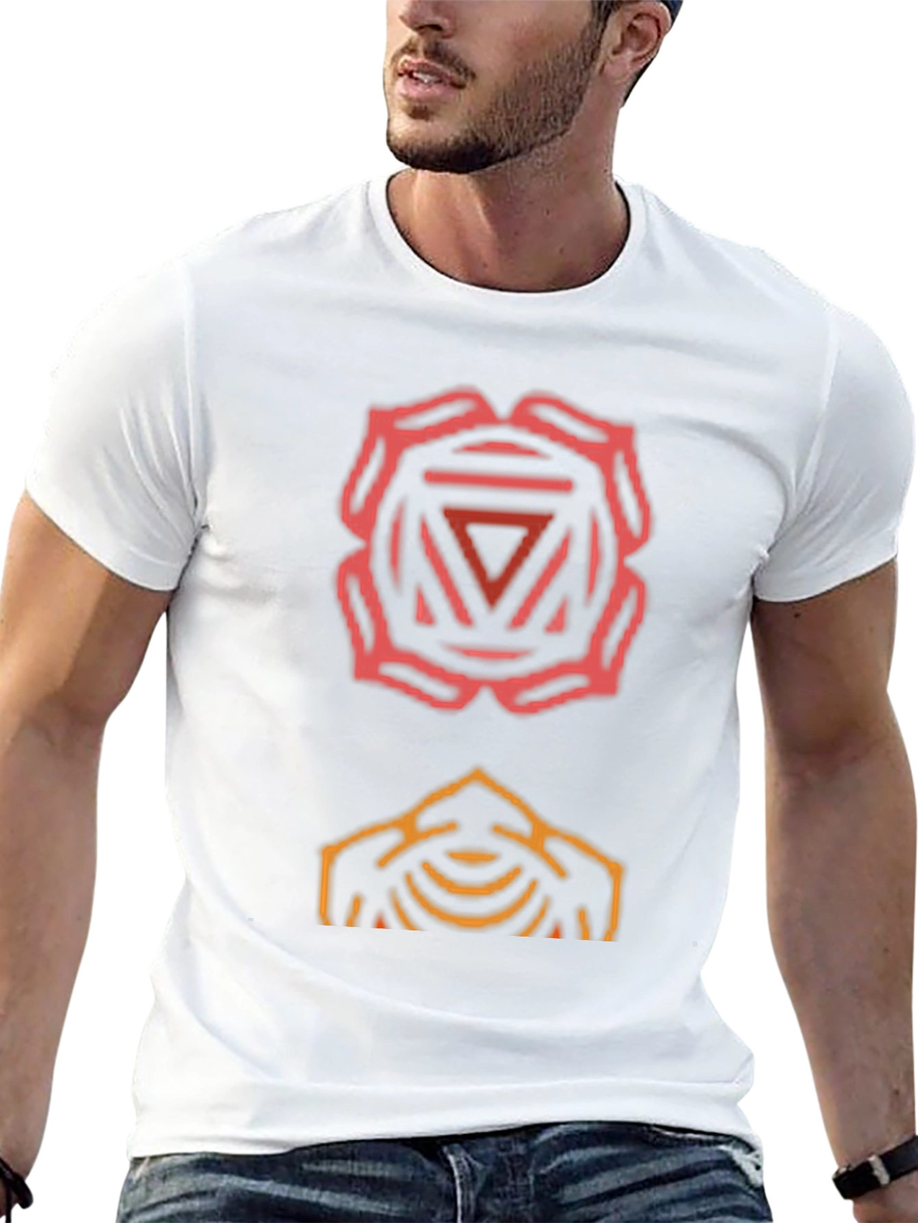 Chakra Symbol Graphic T-Shirt