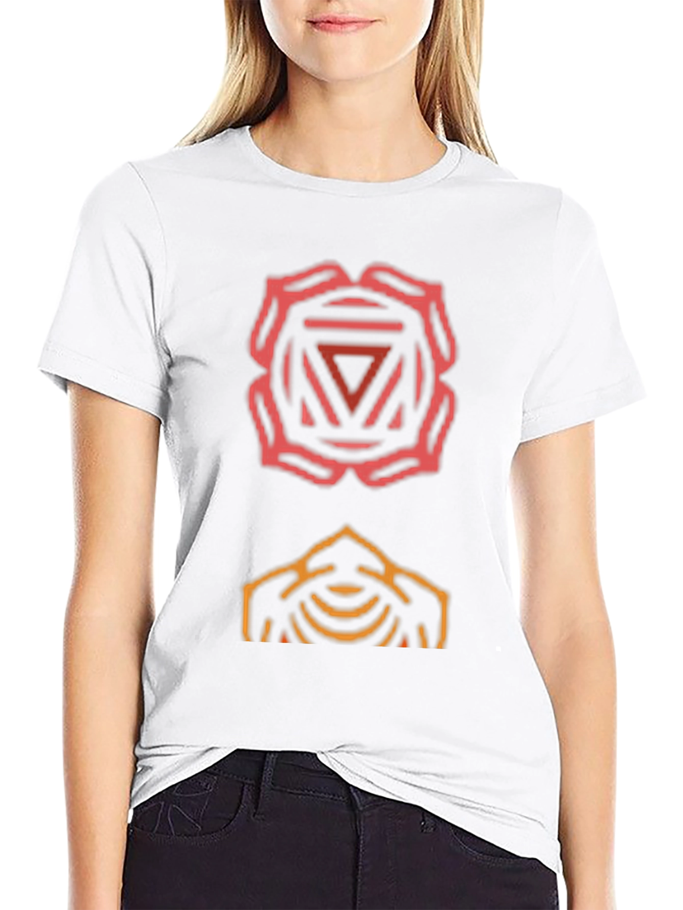 Chakra Symbol Graphic T-Shirt