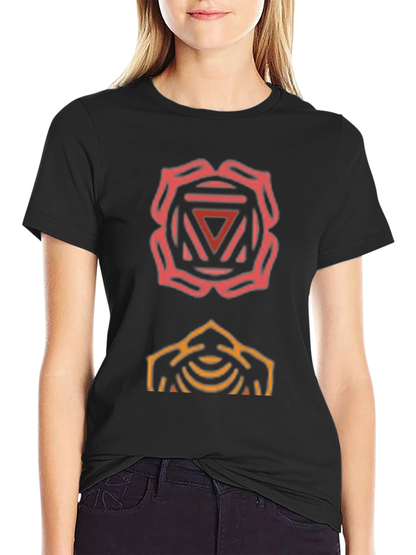 Chakra Symbol Graphic T-Shirt