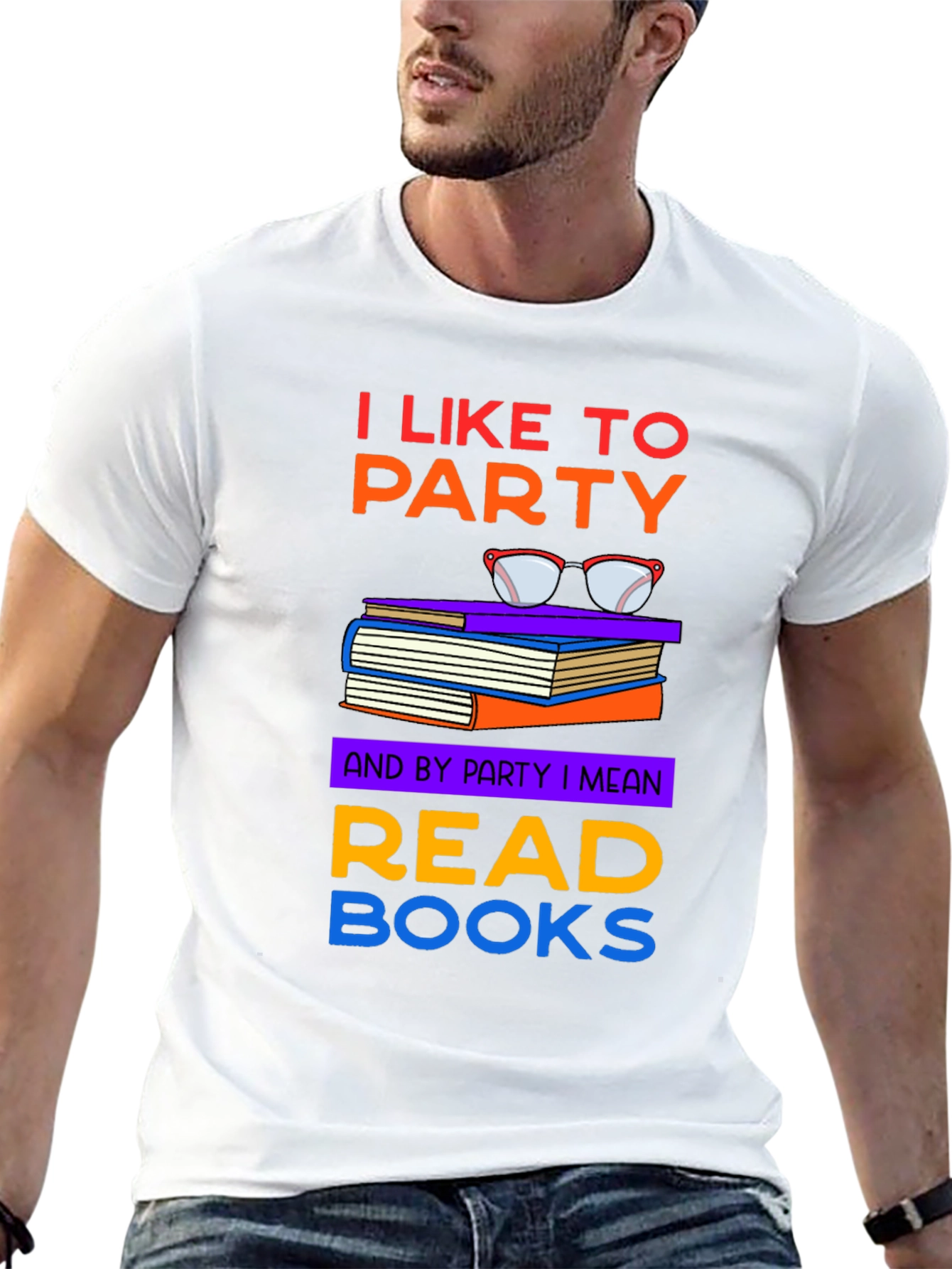 I Like to Party Read Books T-Shirt