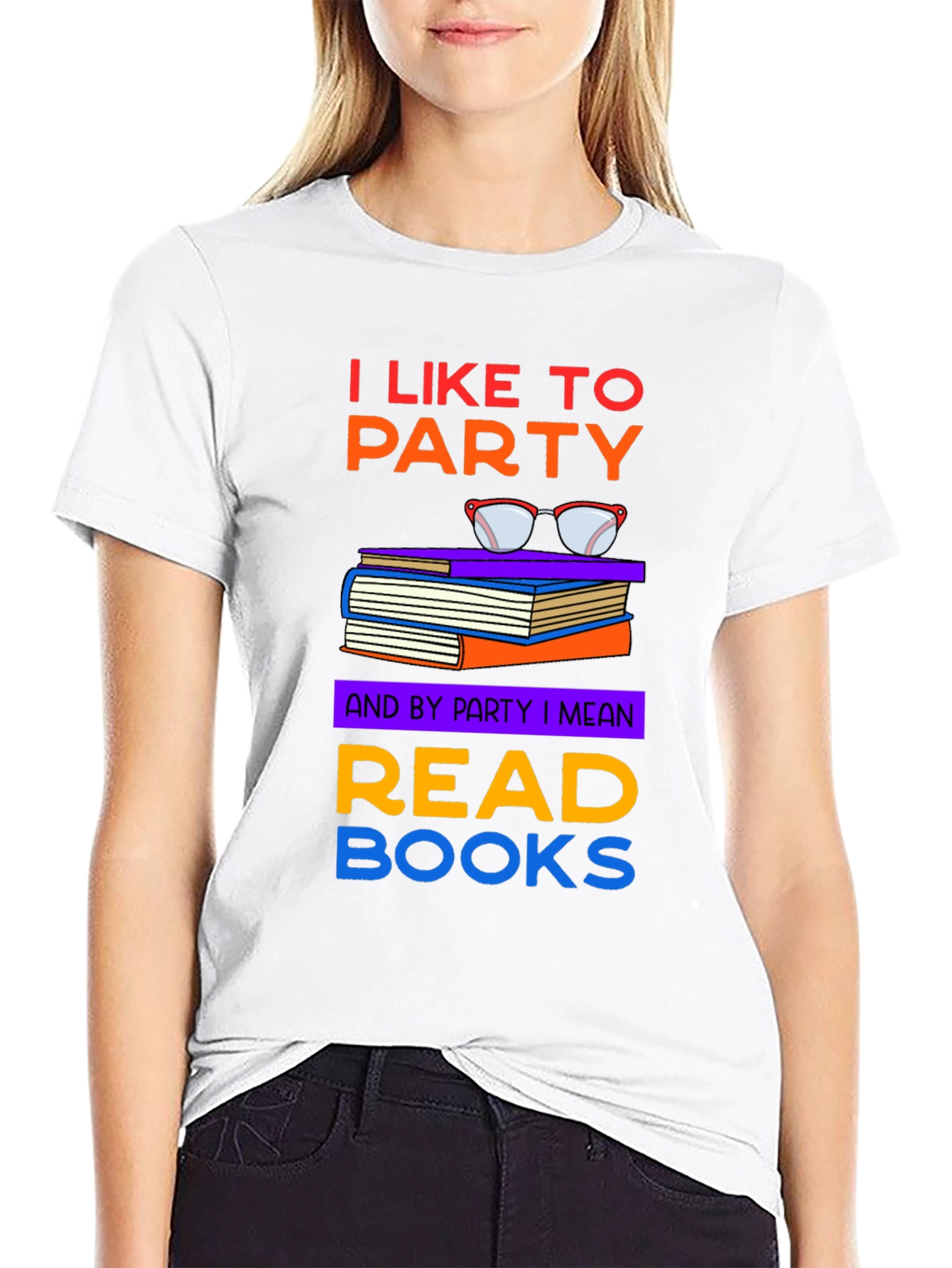 I Like to Party Read Books T-Shirt