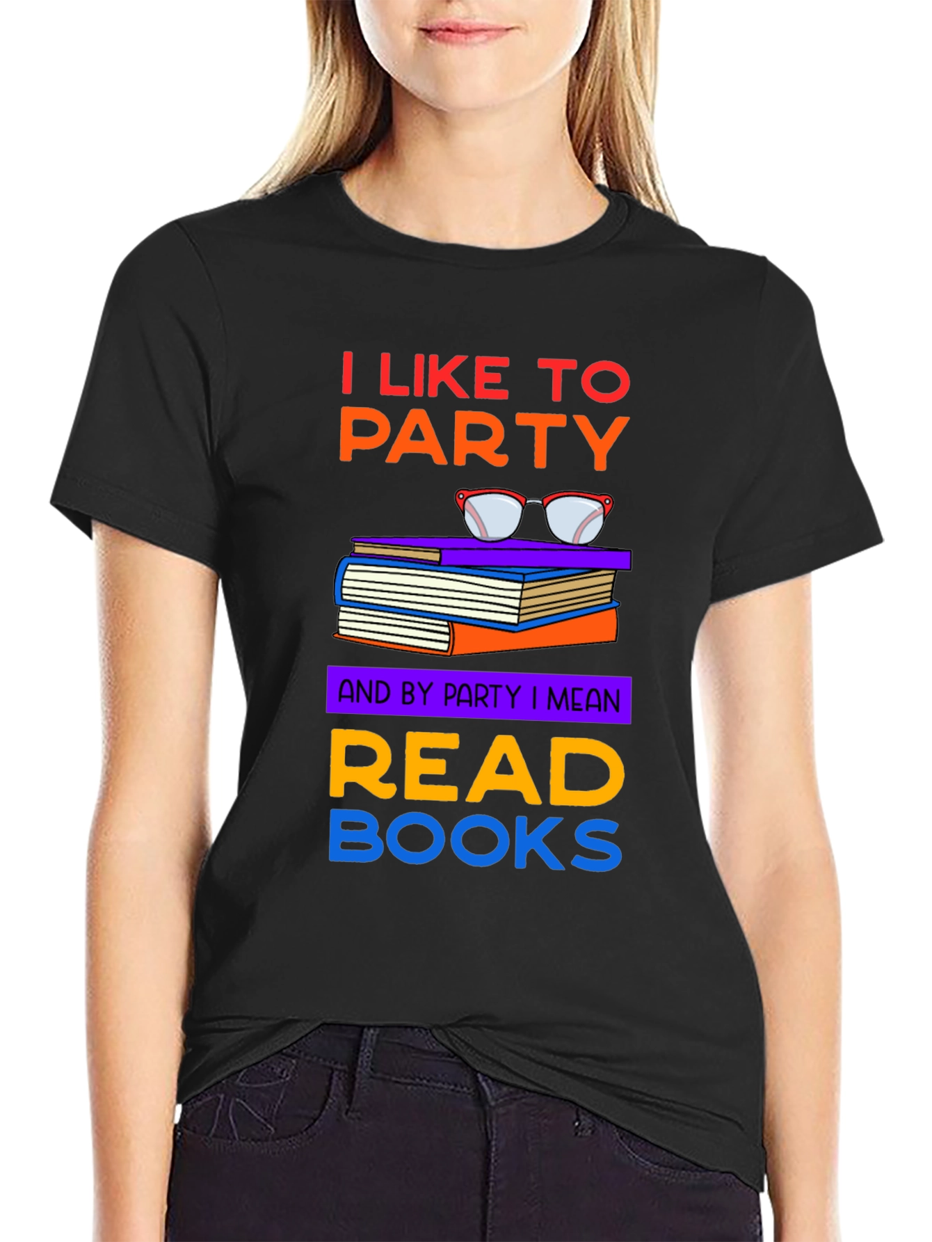I Like to Party Read Books T-Shirt