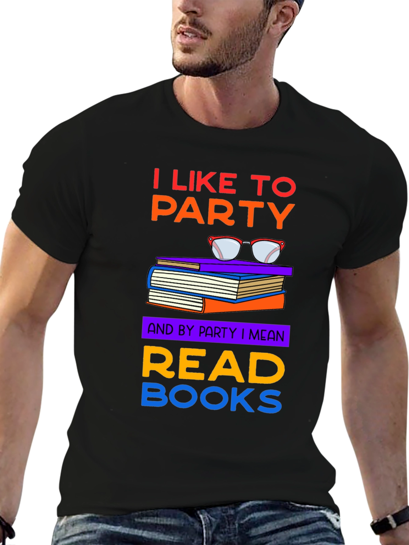 I Like to Party Read Books T-Shirt
