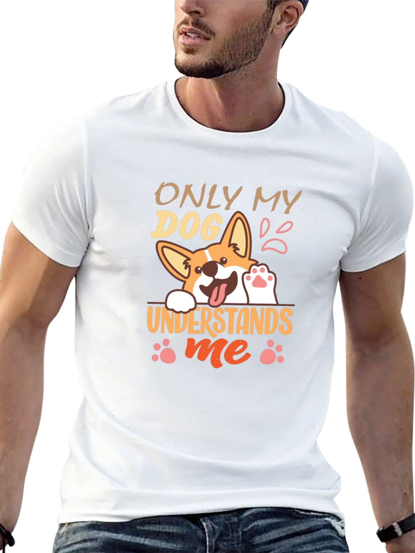 Only My Dog Understands Me T-Shirt