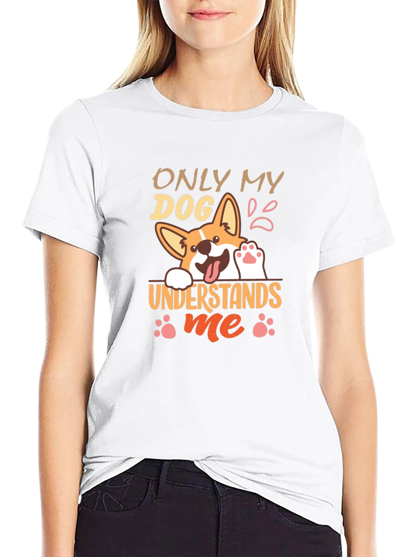 Only My Dog Understands Me T-Shirt