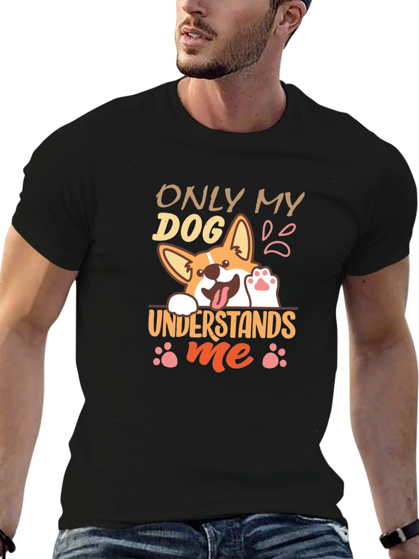 Only My Dog Understands Me T-Shirt