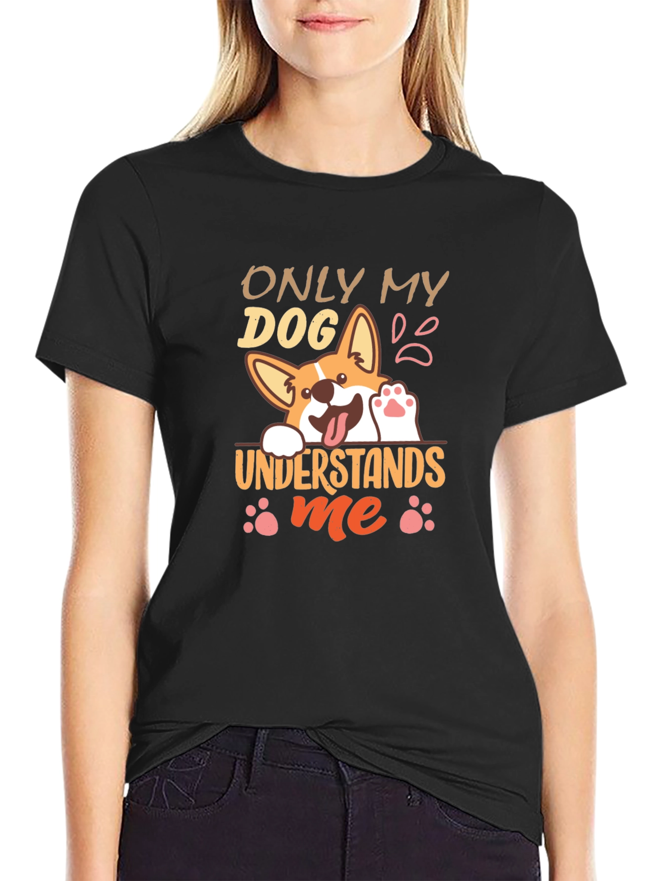 Only My Dog Understands Me T-Shirt