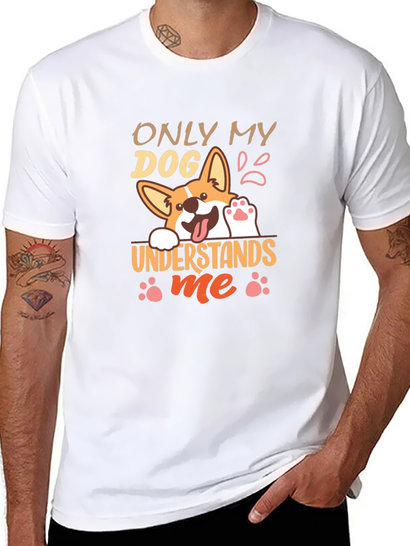 Only My Dog Understands Me T-Shirt
