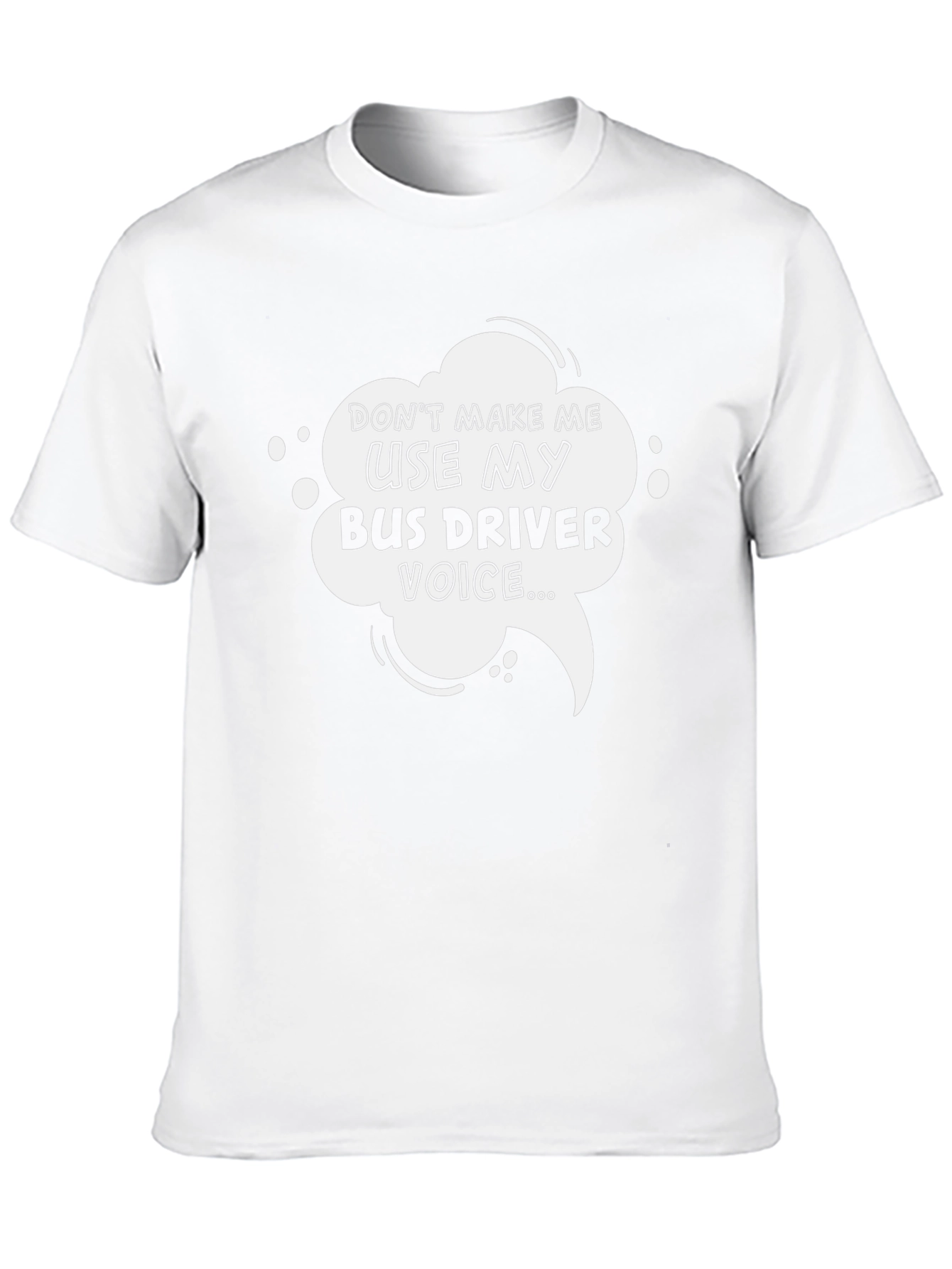 Bus Driver Voice Graphic Tee - Black