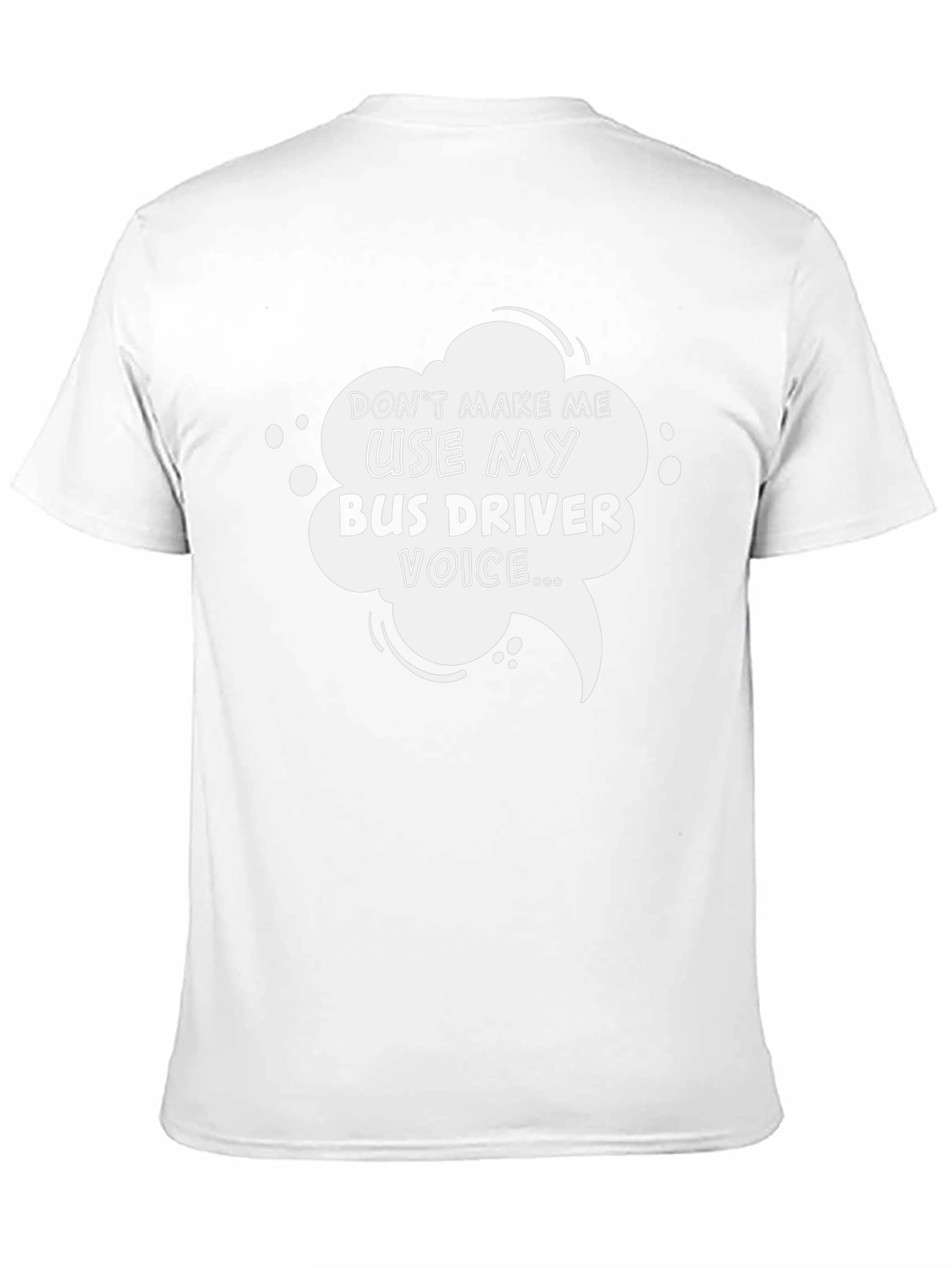 Bus Driver Voice Graphic Tee - Black