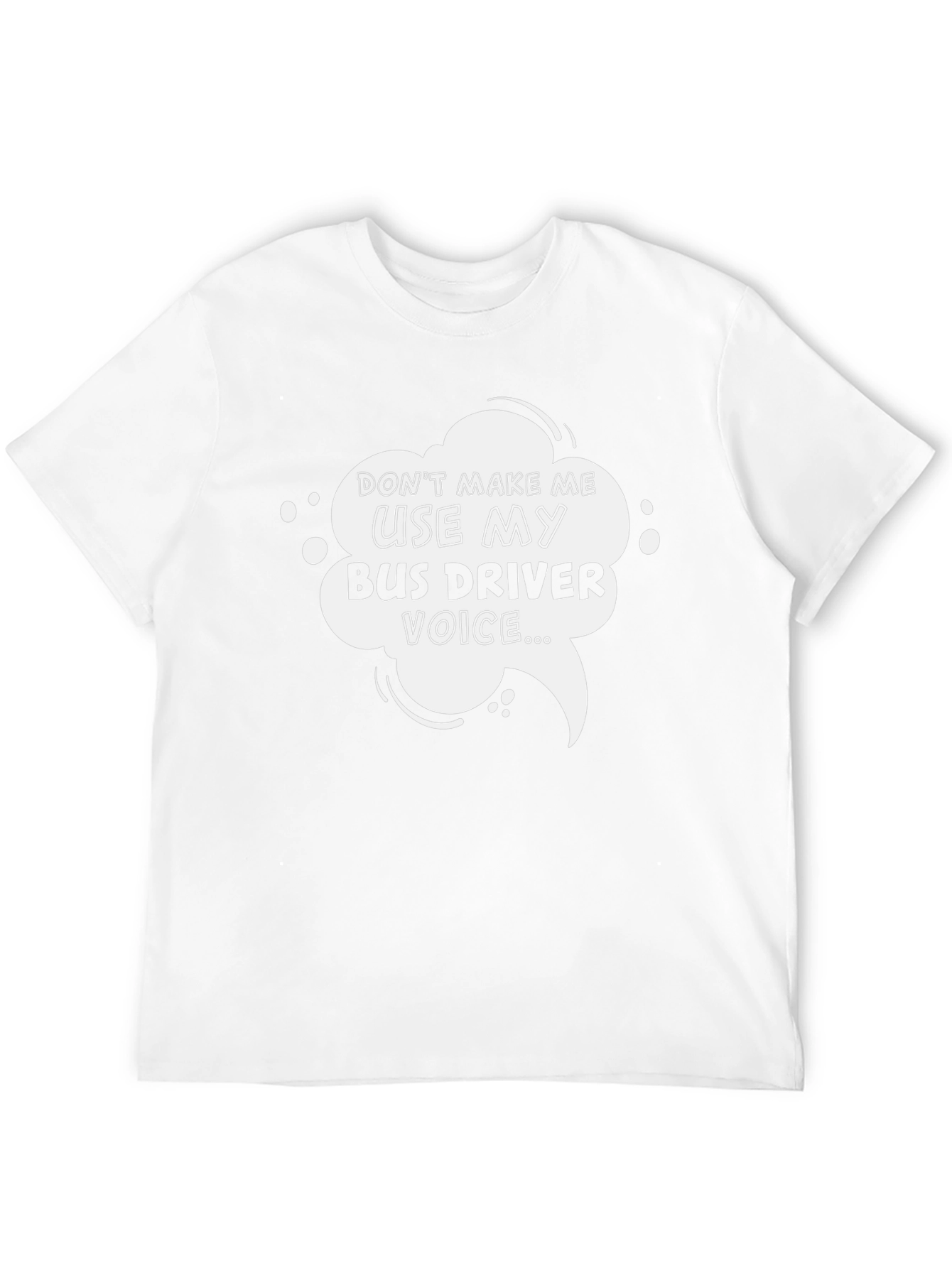 Bus Driver Voice Graphic Tee - Black