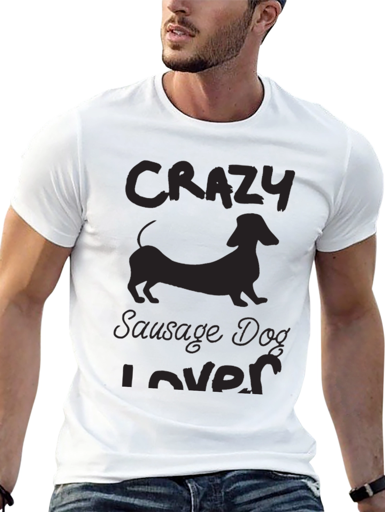 Crazy Sausage Dog Lover T-Shirt
