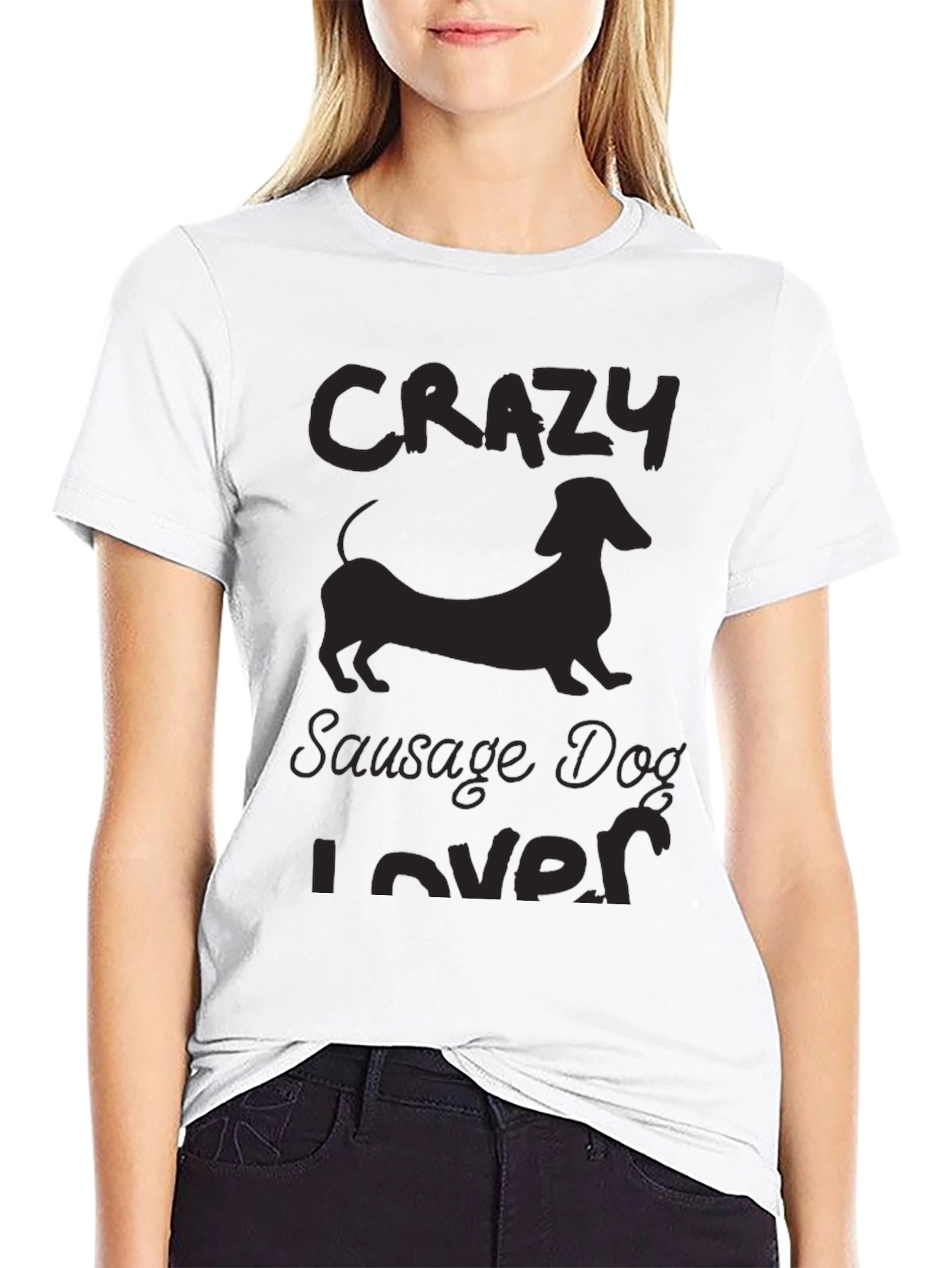 Crazy Sausage Dog Lover T-Shirt