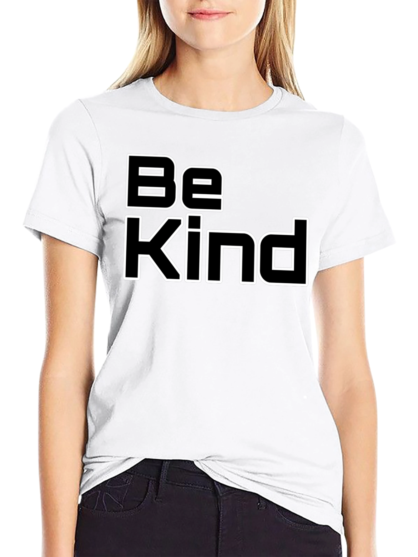 Be Kind Graphic T-Shirt - Black