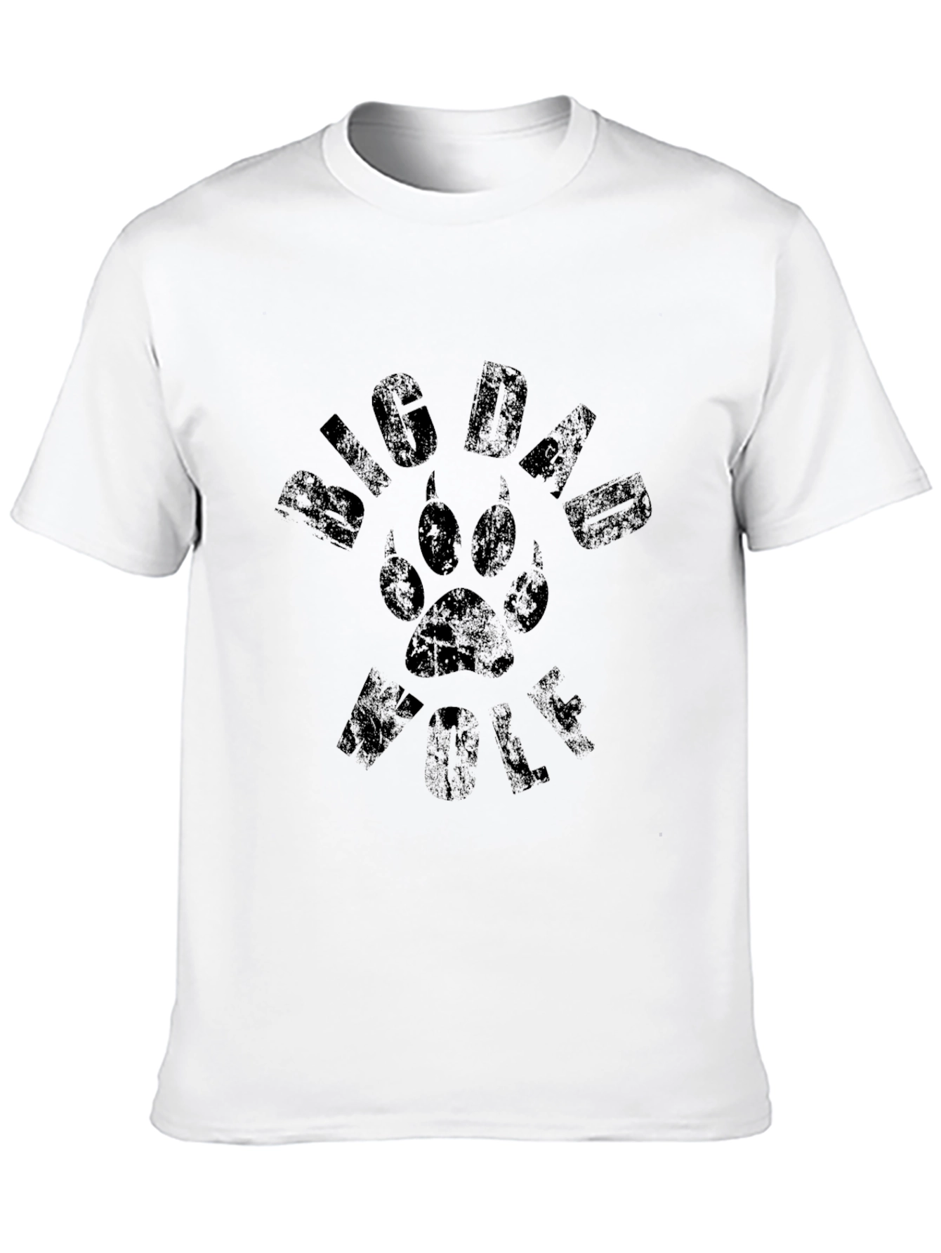 Big Dad Wolf Black T-Shirt