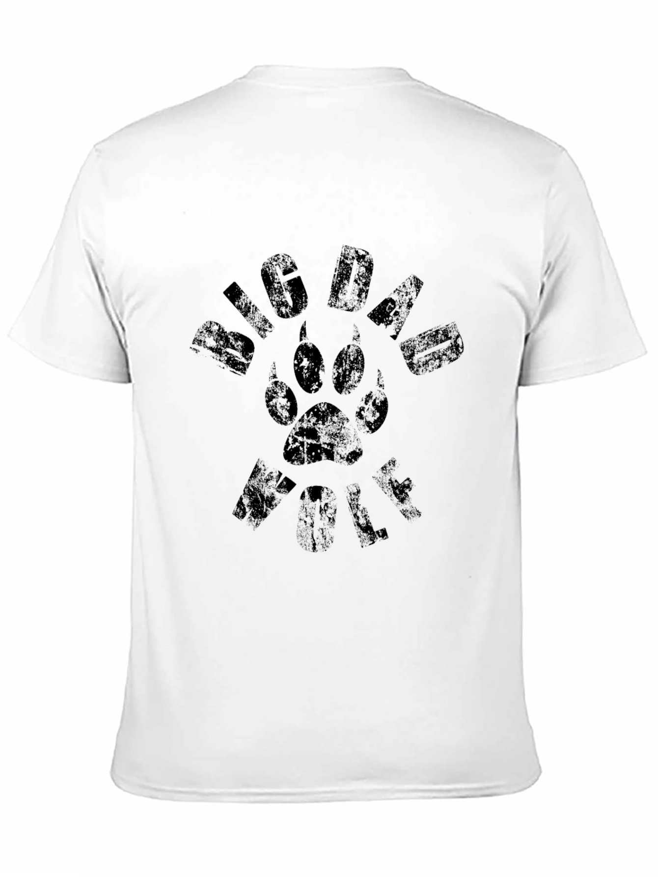 Big Dad Wolf Black T-Shirt