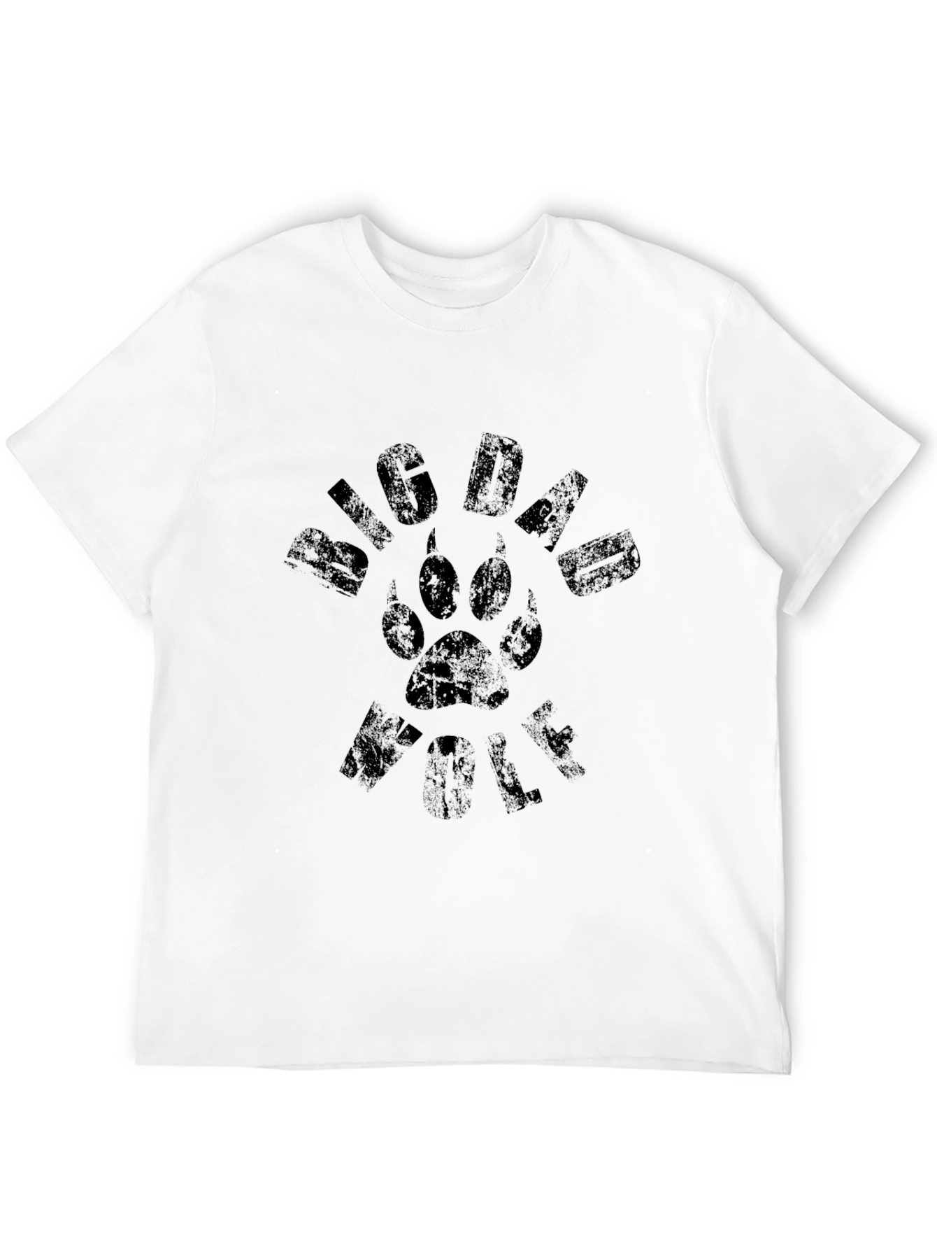 Big Dad Wolf Black T-Shirt