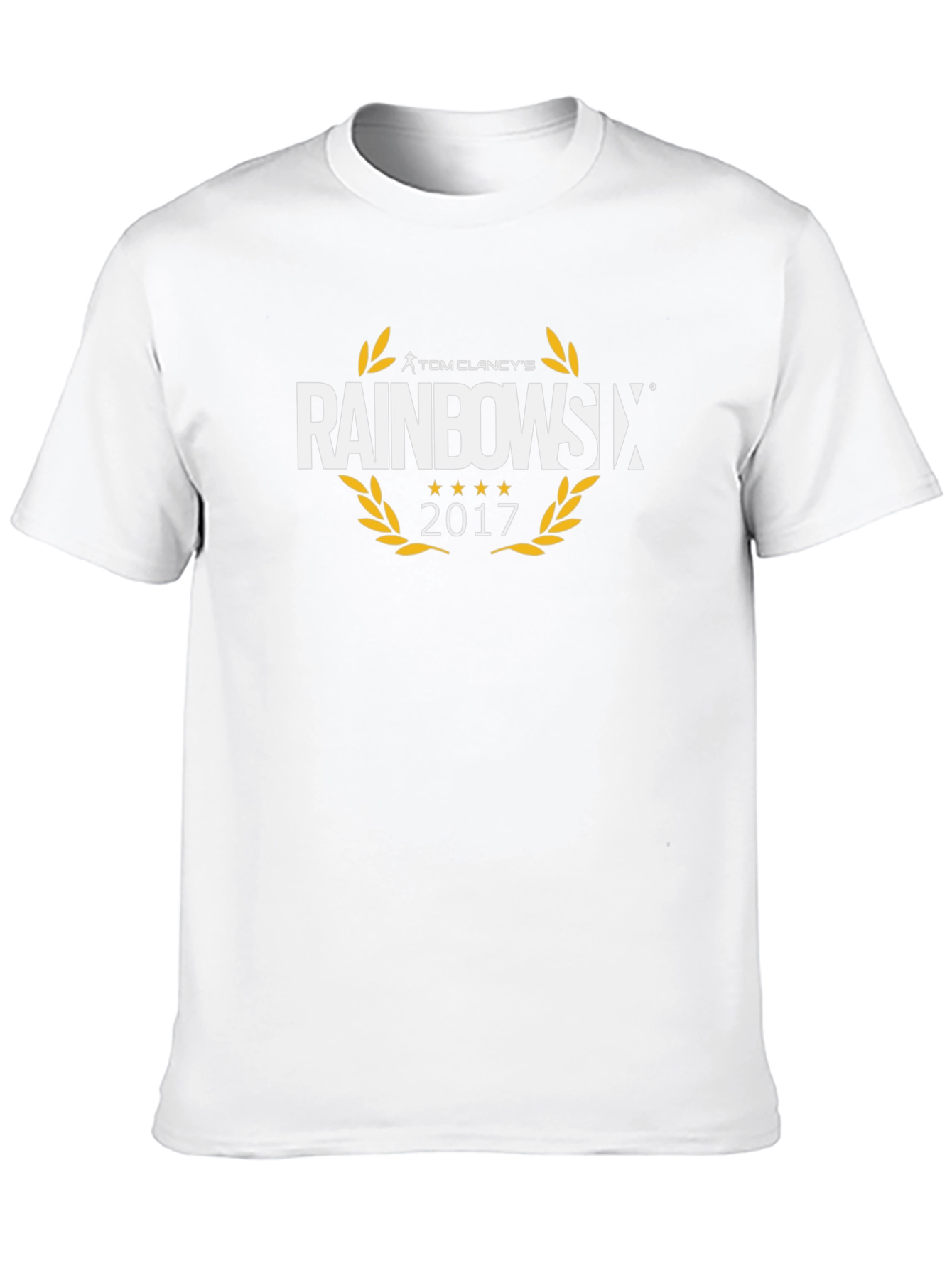 Tom Clancys Rainbow Six 2017 Black T-Shirt